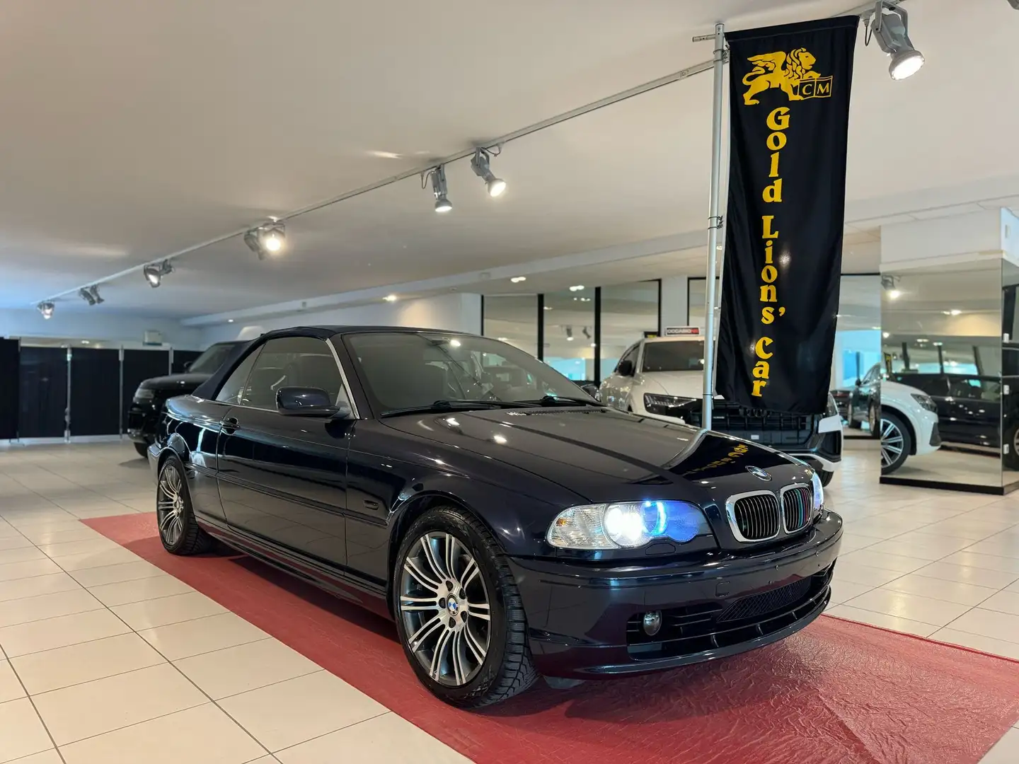 BMW 320 Cabrio+ISCRITTA ASI+ *AUTOMATICO*IMPIANTO GPL Kék - 1