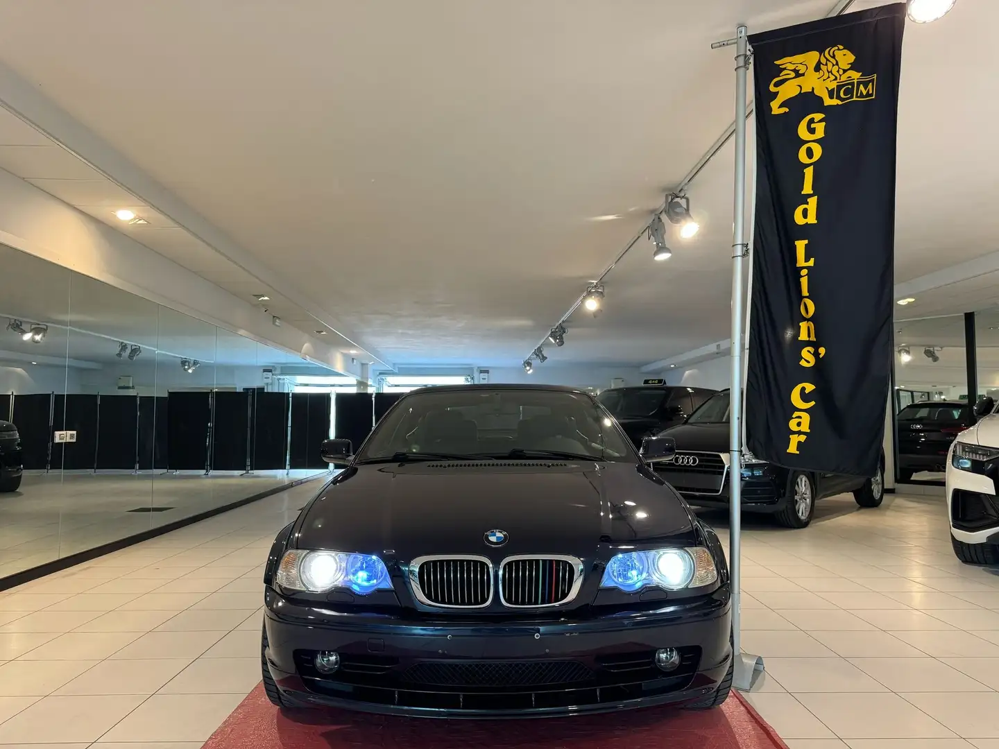 BMW 320 Cabrio+ISCRITTA ASI+ *AUTOMATICO*IMPIANTO GPL Kék - 2