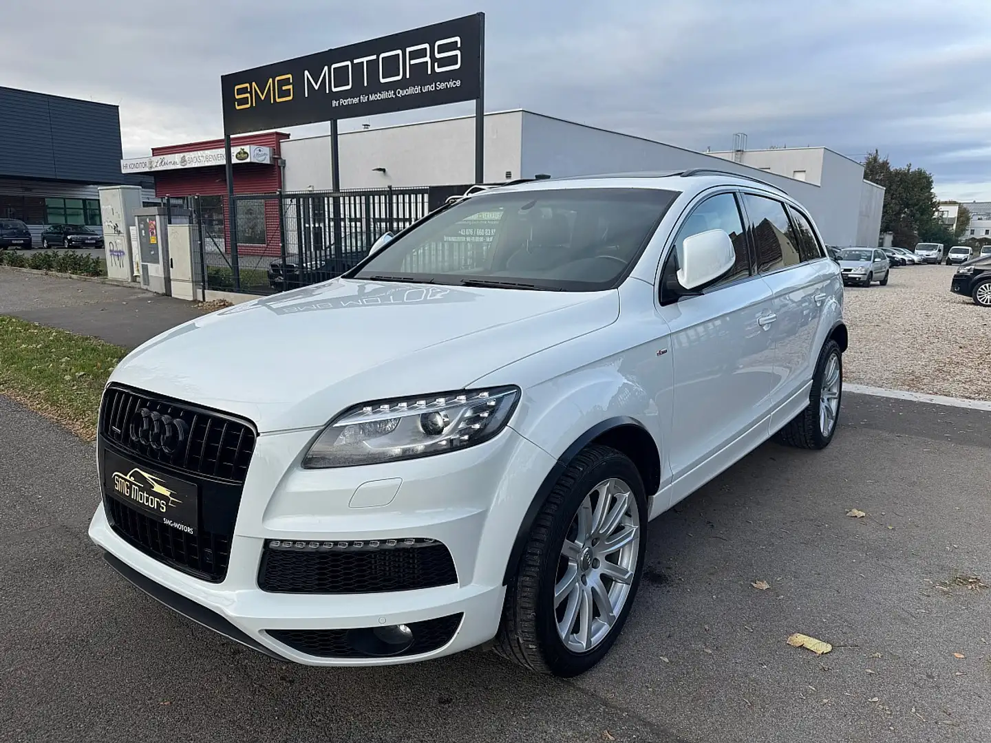 Audi Q7 3,0 TDI quattro DPF Tiptronic 3XSLINE PANO 7-SI... Weiß - 2