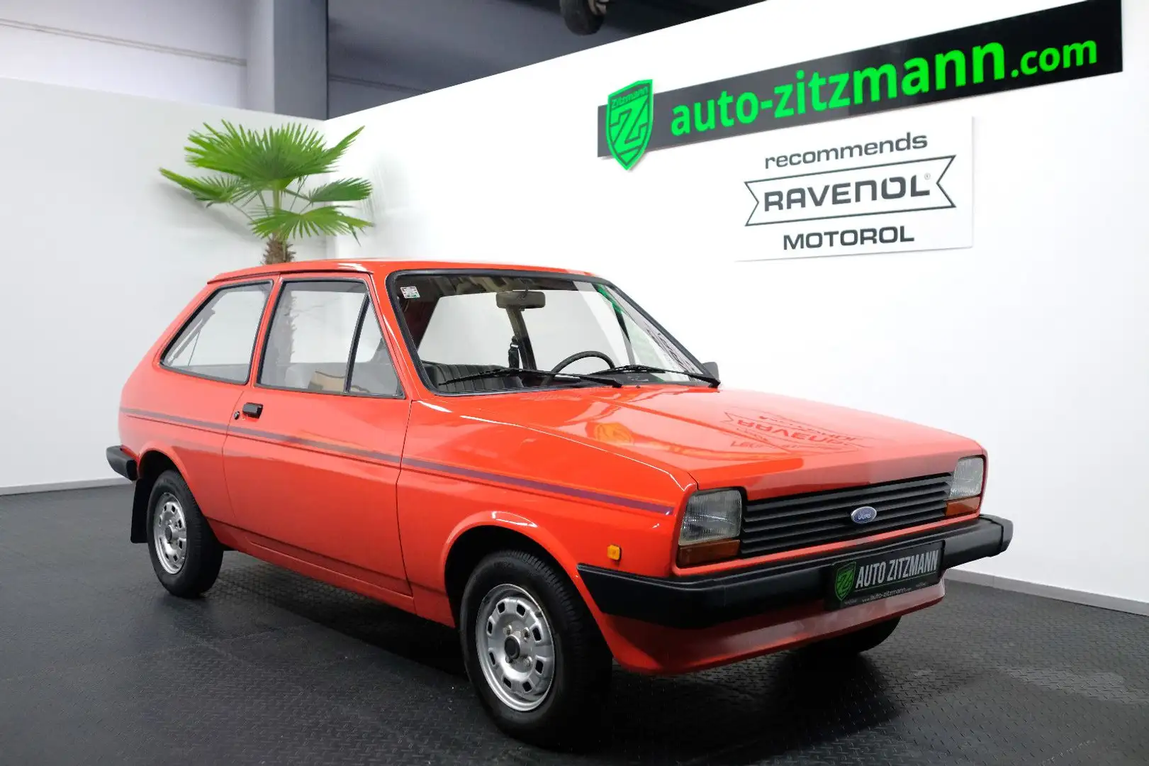 Ford Fiesta 1.0 L SAMMLER-FAHRZEUG OLDTIMER ROSTFREI Rojo - 1