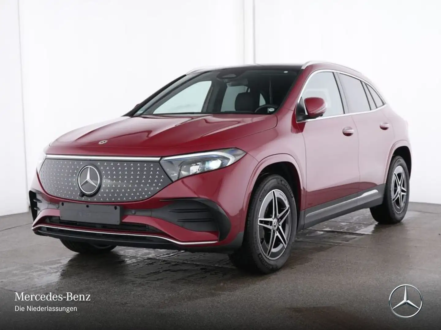 Mercedes-Benz EQA 300 4M AMG+PREMIUM+PANO+360+MEMORY+BURMESTER Rot - 2