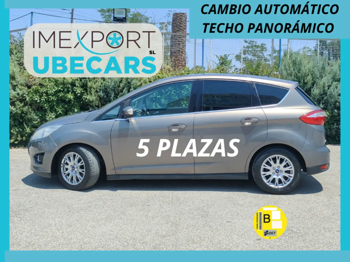 Ford C-Max 2.0TDCi Titanium Powershift Gris - 1