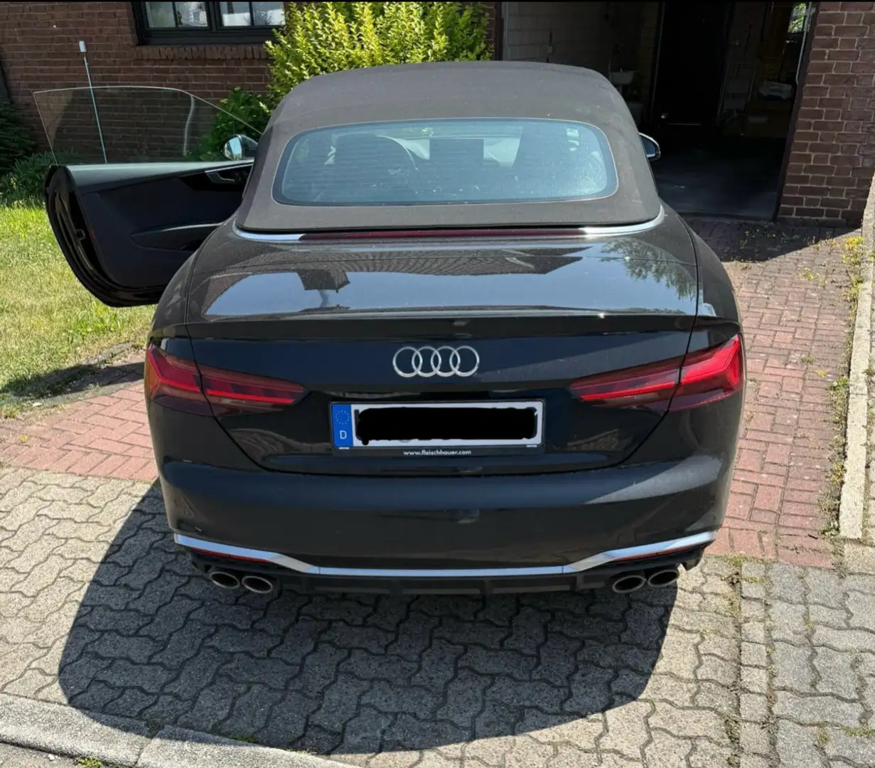 Audi S5 3.0 TFSI quattro basis Cabrio Zwart - 2