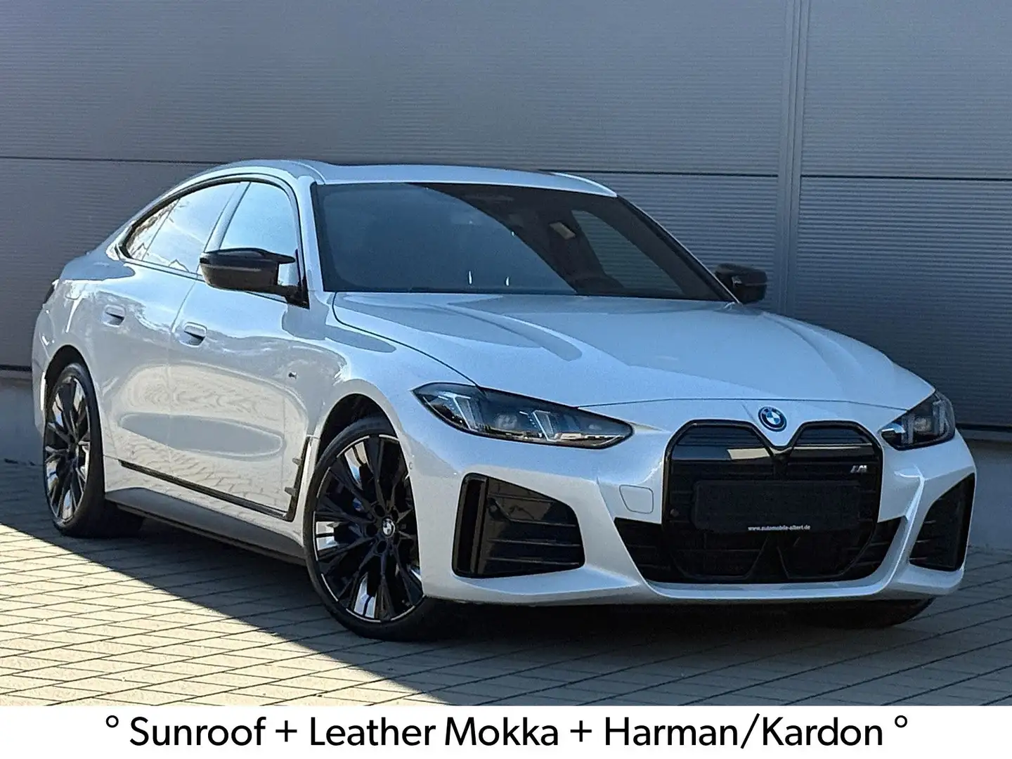 BMW i4 M50 Gran Coupe xDrive*HUD*360°*H/K*Glasdach* Weiß - 1
