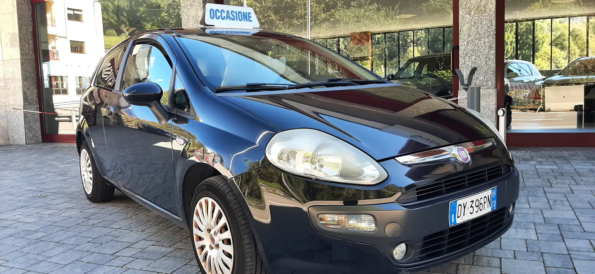 Fiat Punto Evo Punto III 2009 Evo 3p 1.4 Dynamic s Bleu - 1