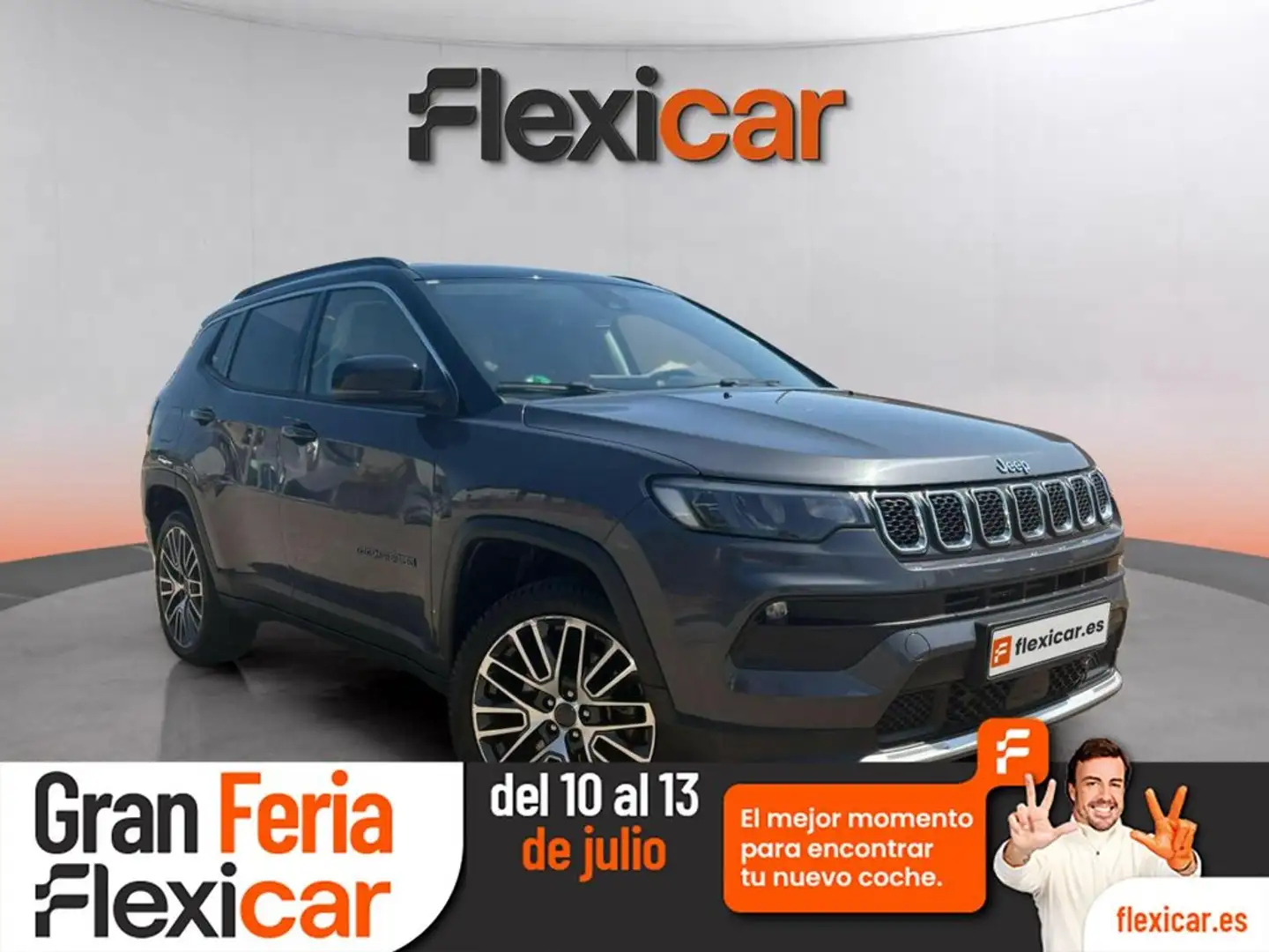 Jeep Compass eHybrid 1.5 MHEV 96kW Limited Dct Gris - 1