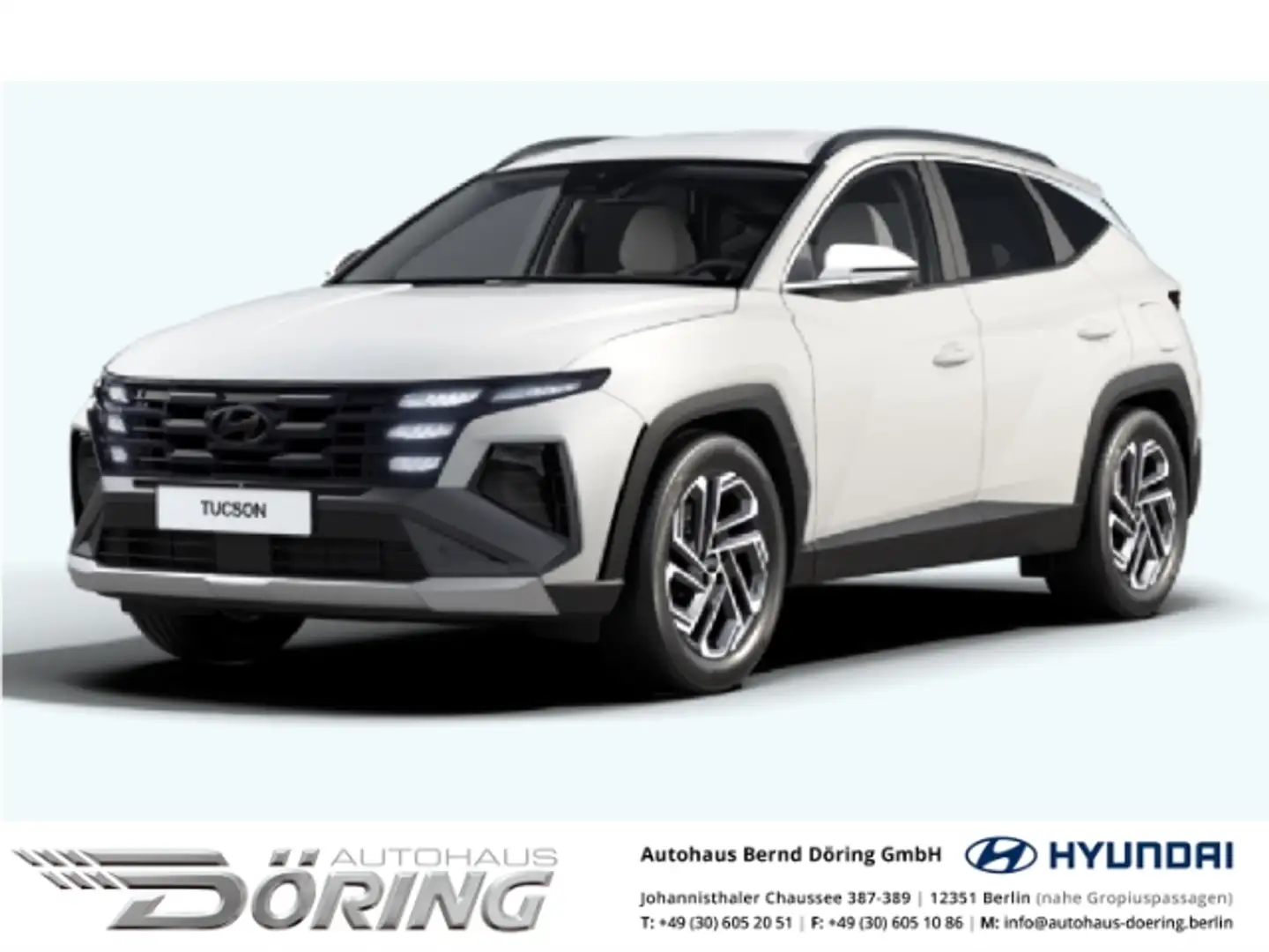 Hyundai TUCSON Prime FL 1.6 Turbo Automatik 2WD 160 PS Mildhybrid White - 1