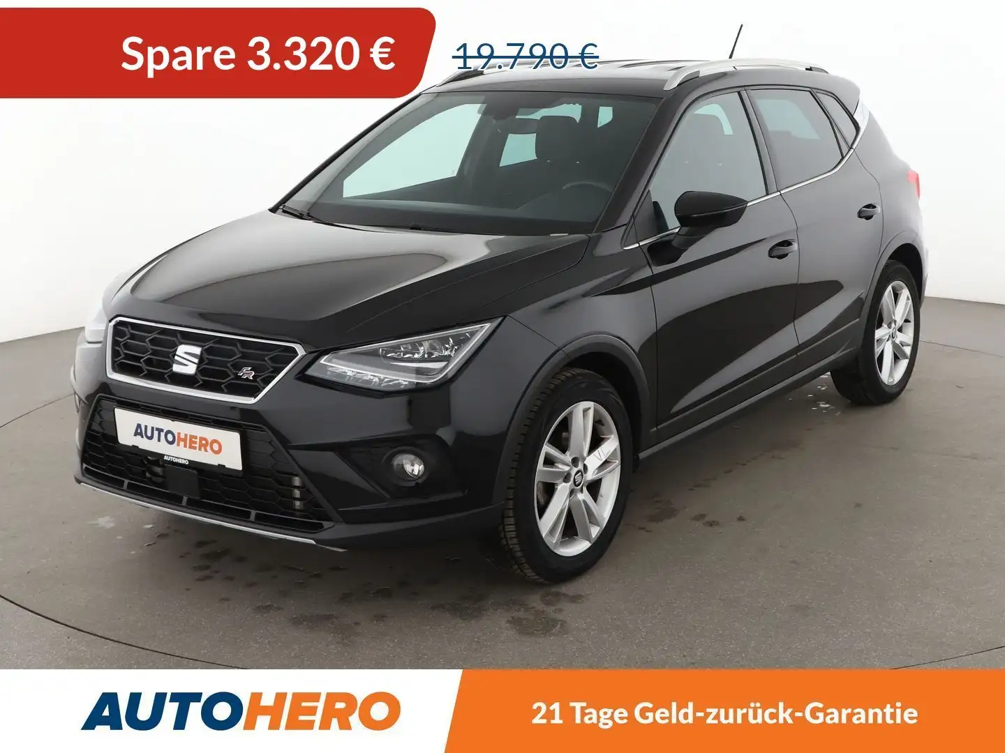 SEAT Arona 1.0 TSI FR Aut.*NAVI*PDC*SHZ*LED*BEATS*KLIMA* Nero - 1