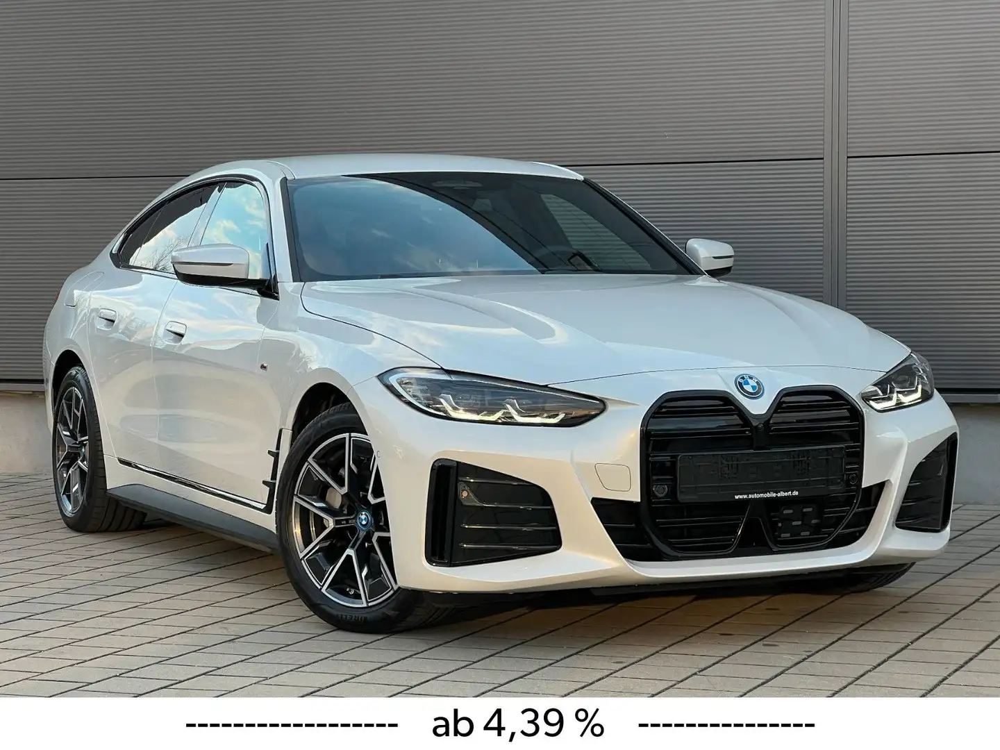 BMW i4 Gran C.40e M Sport*360°*HUD*AHK*Driv.Ass.Prof Blanc - 1