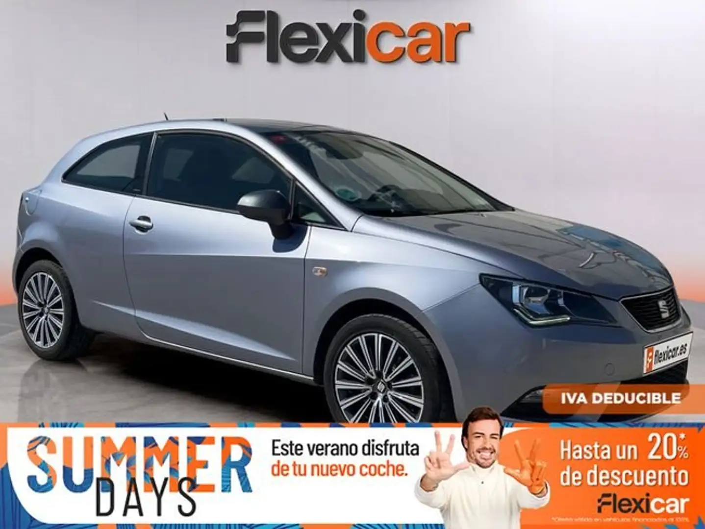 SEAT Ibiza SC 1.0 Style 75 Gris - 1