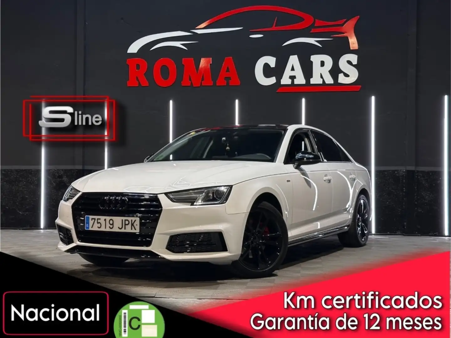 Audi A4 2.0TDI CD 150 S line edition Weiß - 1