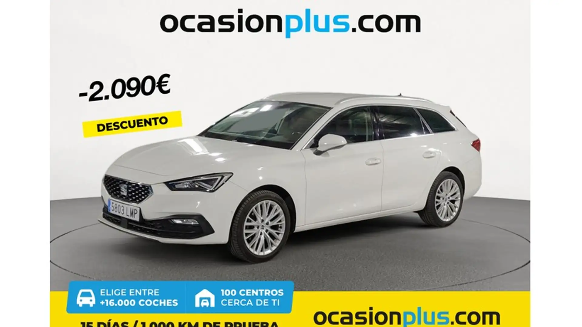 SEAT Leon ST 1.5 eTSI S&S Xcellence DSG-7 150 Blanc - 1