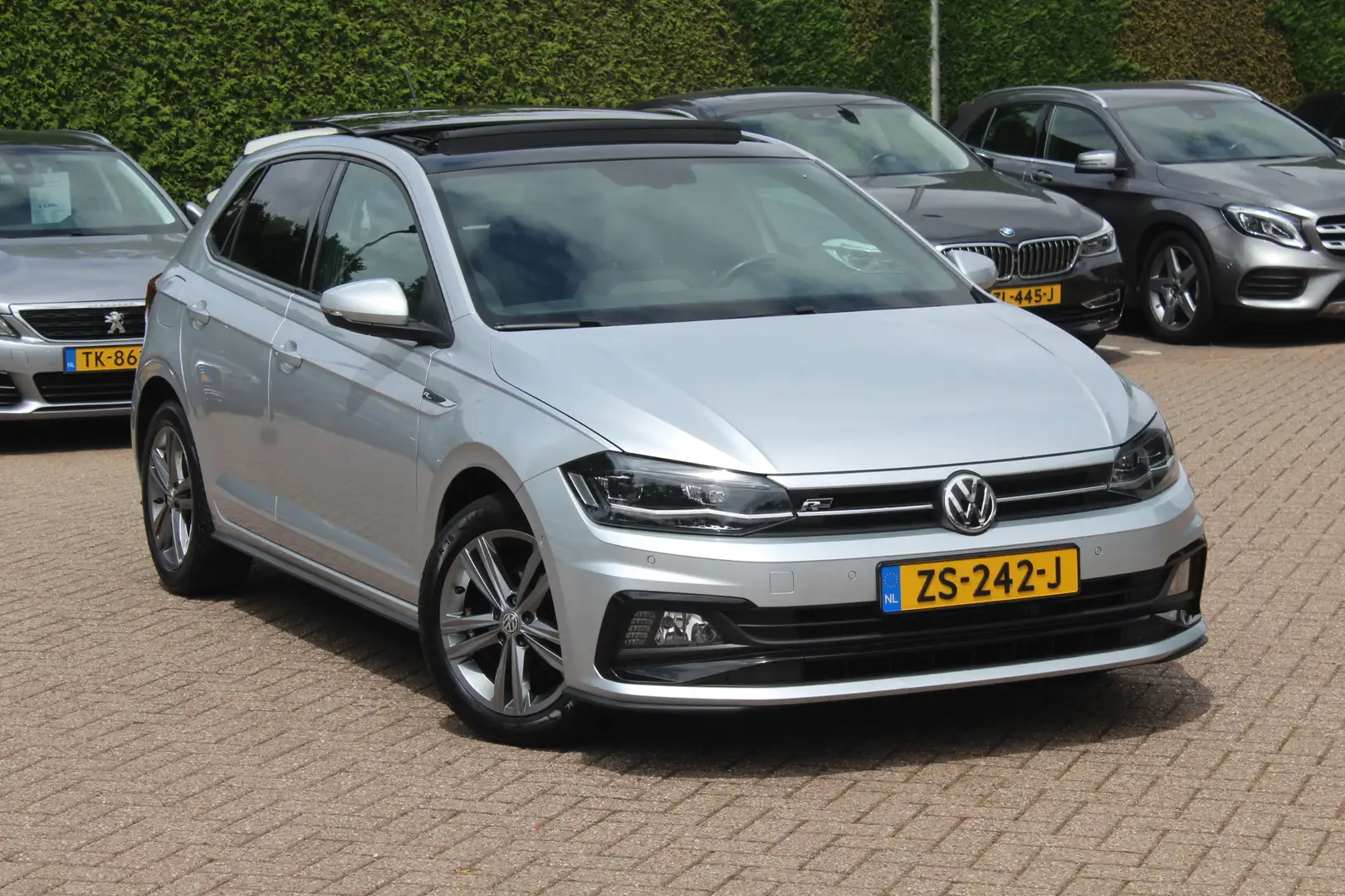 Volkswagen Polo 1.0 TSI Highline 3x R-line / Full option! / Panora Gris - 1