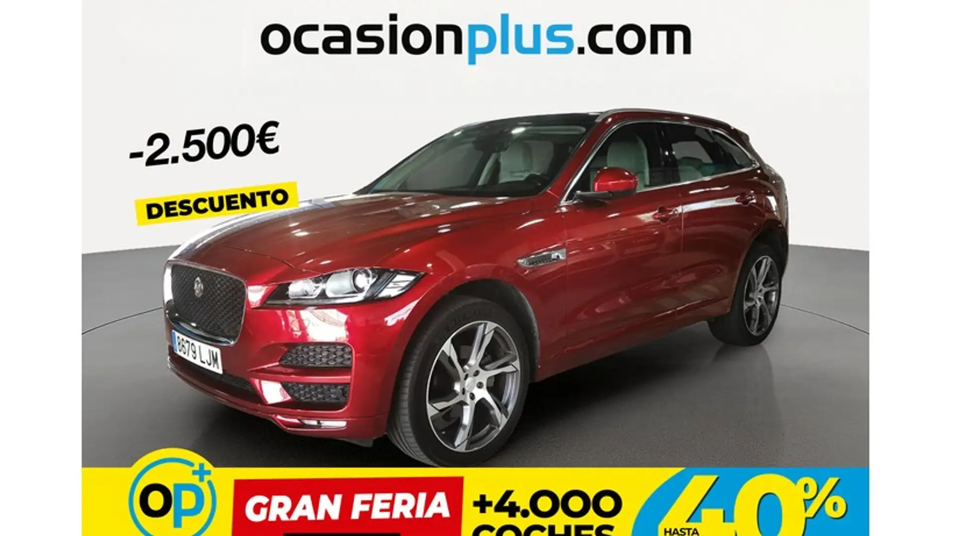 Jaguar F-Pace 2.0 i4 Prestige Aut. AWD 250 Rojo - 1