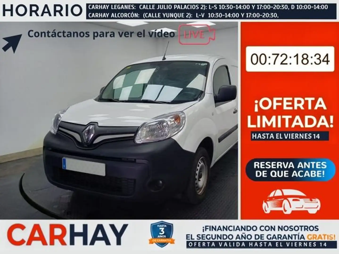 Renault Kangoo 2p Blue dCi 70 kW (95CV) Amarillo - 1