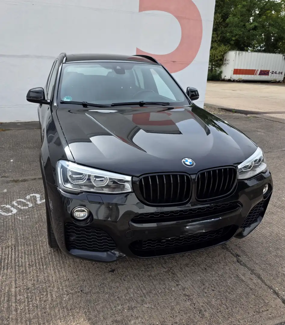 BMW X3 xDrive 20 d M Sport Negru - 1