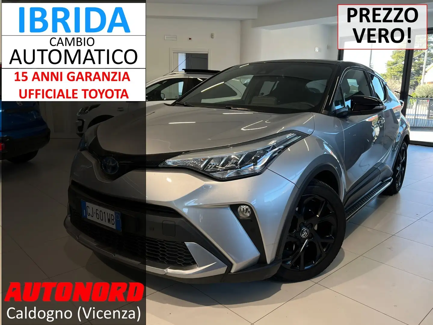 Toyota C-HR C-HR 2.0 Hybrid E-CVT Trend Argento - 1
