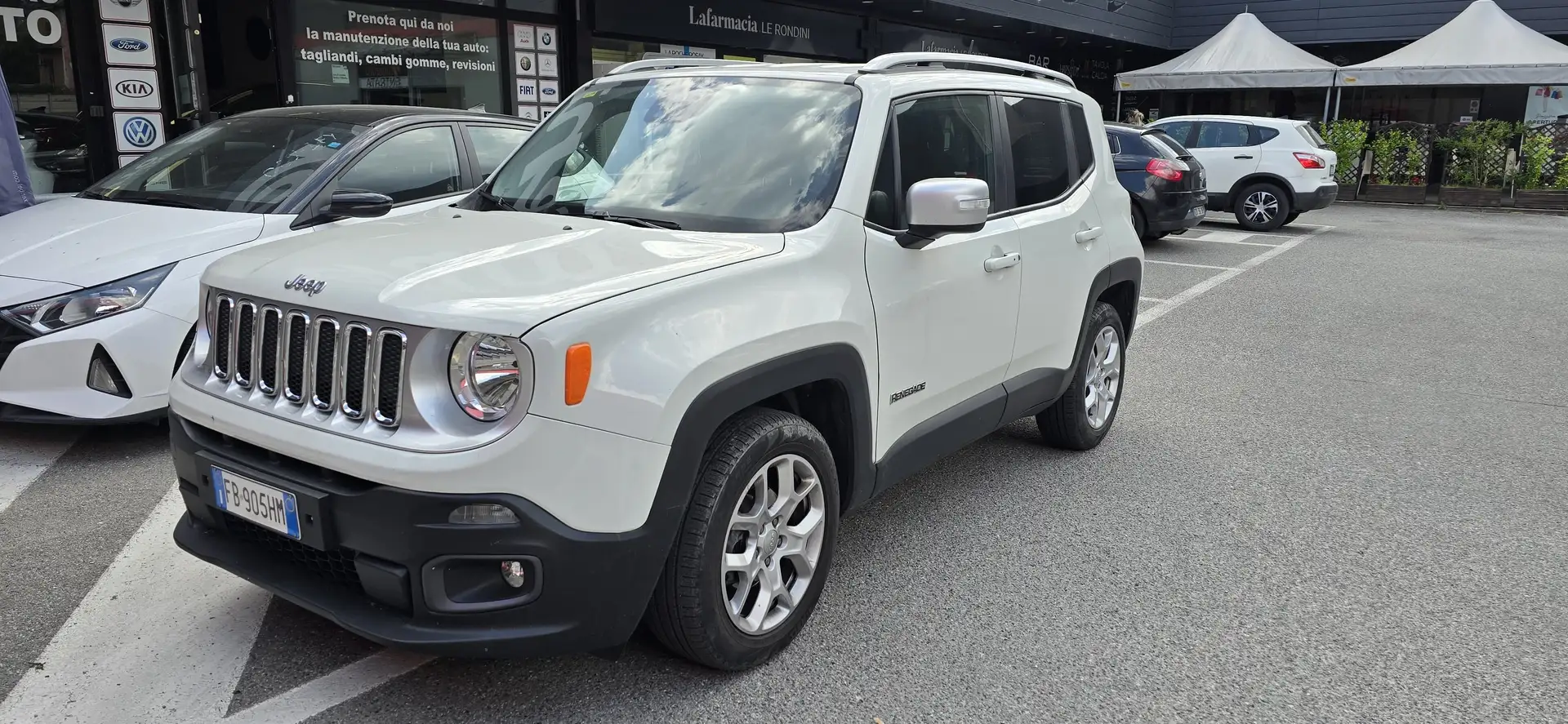 Jeep Renegade 1.6 mjt Limited 120cv PREZZO REALE SENZA VINCOLI Bianco - 2