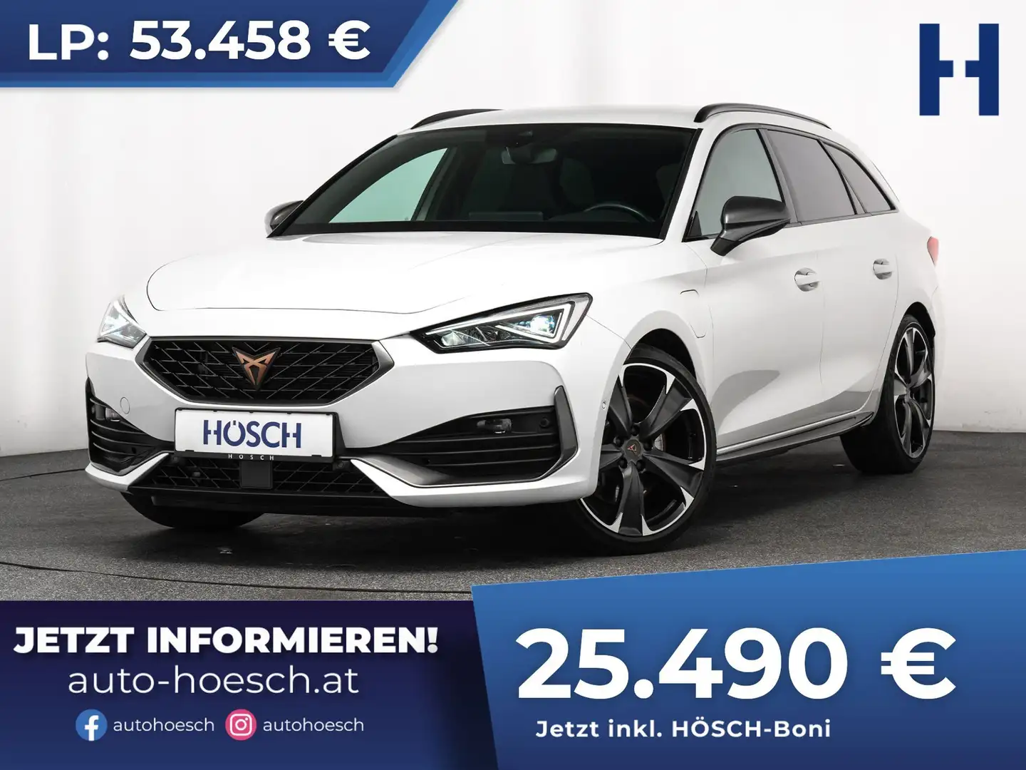 CUPRA Leon SP VZ 1.4 eHybrid 19er TRAUMPREIS -52% Weiß - 1