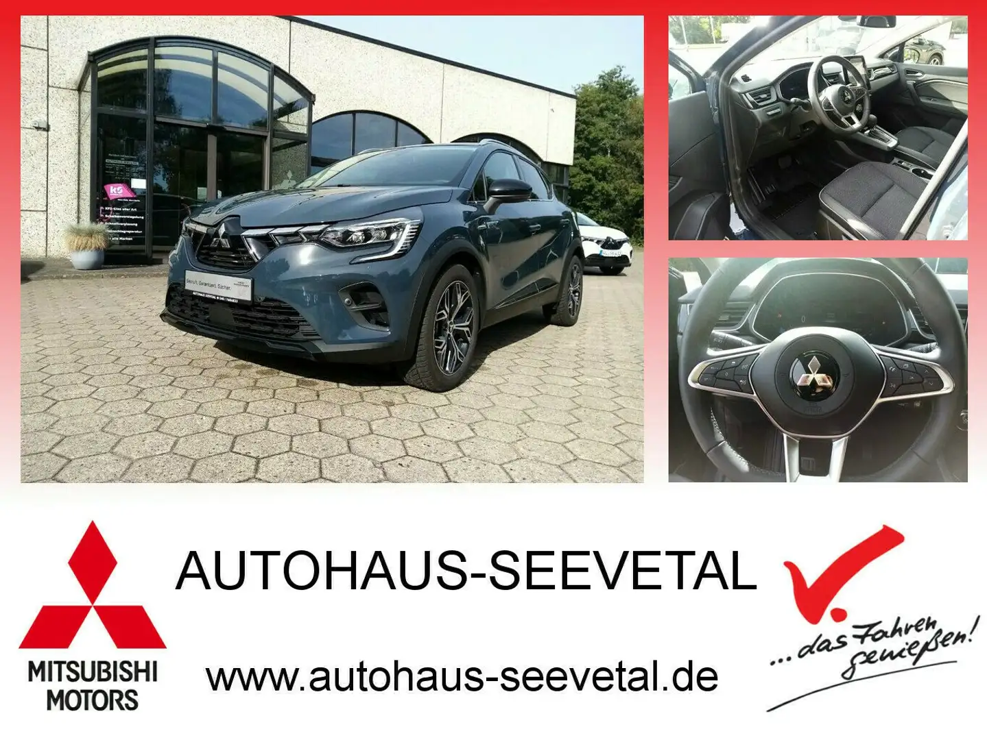 Mitsubishi ASX Select 1.6 Plug-in Hybrid Blau - 1