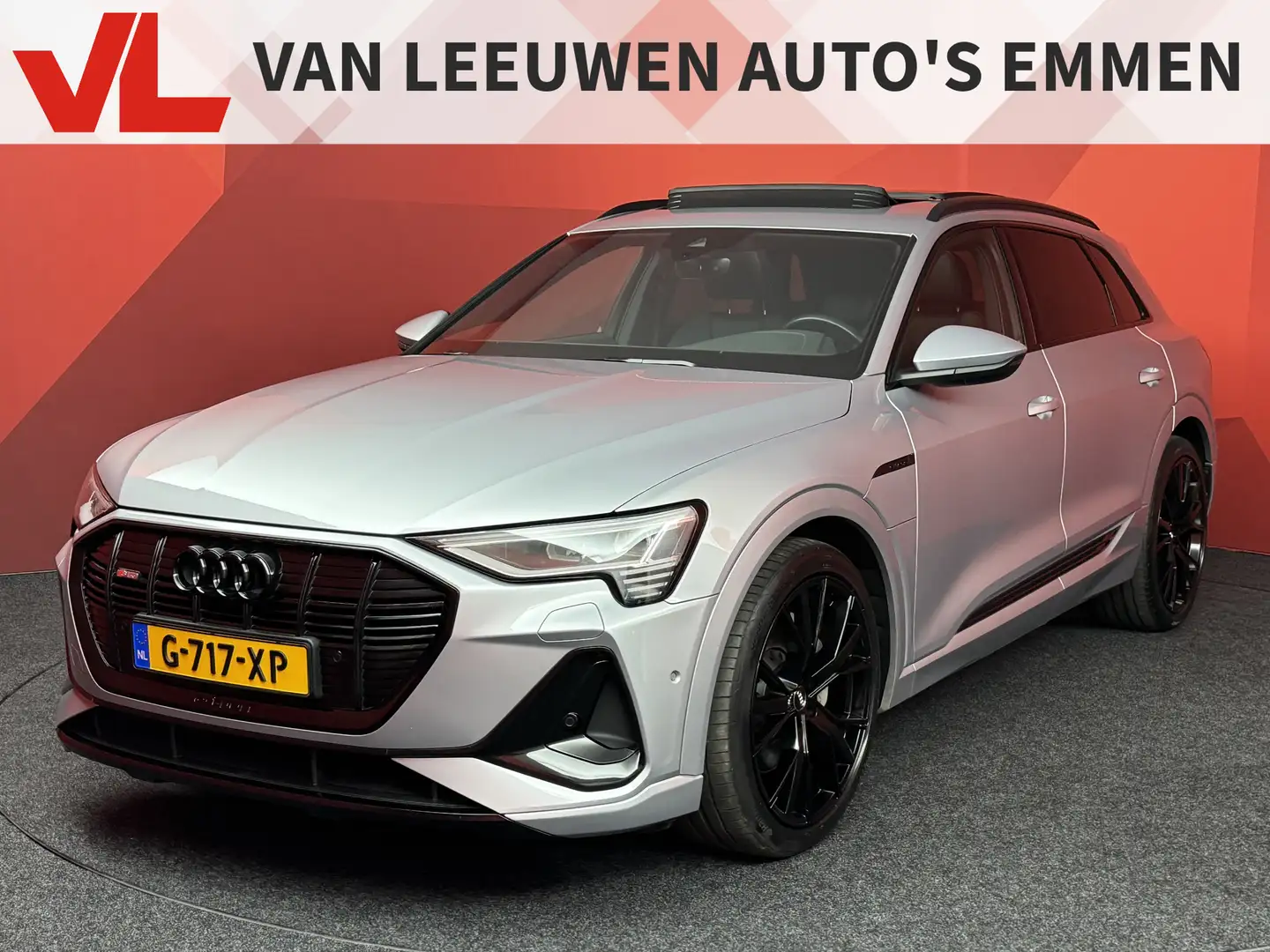 Audi e-tron 50 quattro Launch edition Black 71 kWh SOH 92% | C Grijs - 1