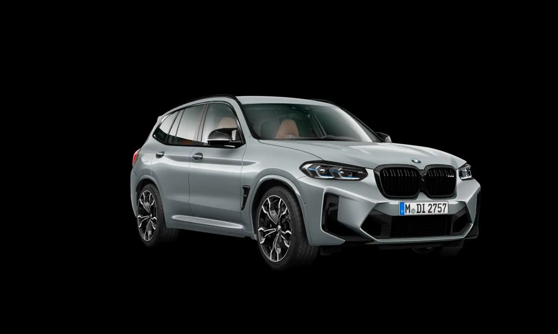 BMW X3 M X3M Competition*Laser*Navi*360*AHK*H&K*HUD*DAB* Grau - 1