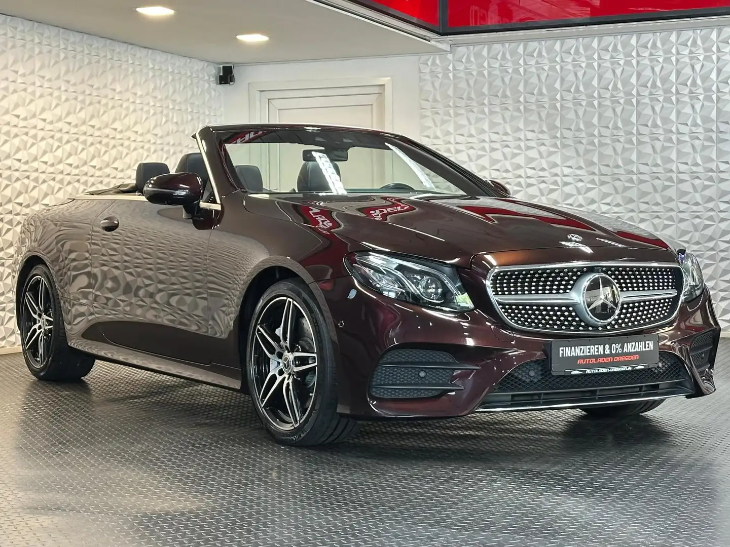 Mercedes-Benz E 400 AMG 4MATIC CABRIO MULTIBEAM#HUD#SH#360CAM Rojo - 2