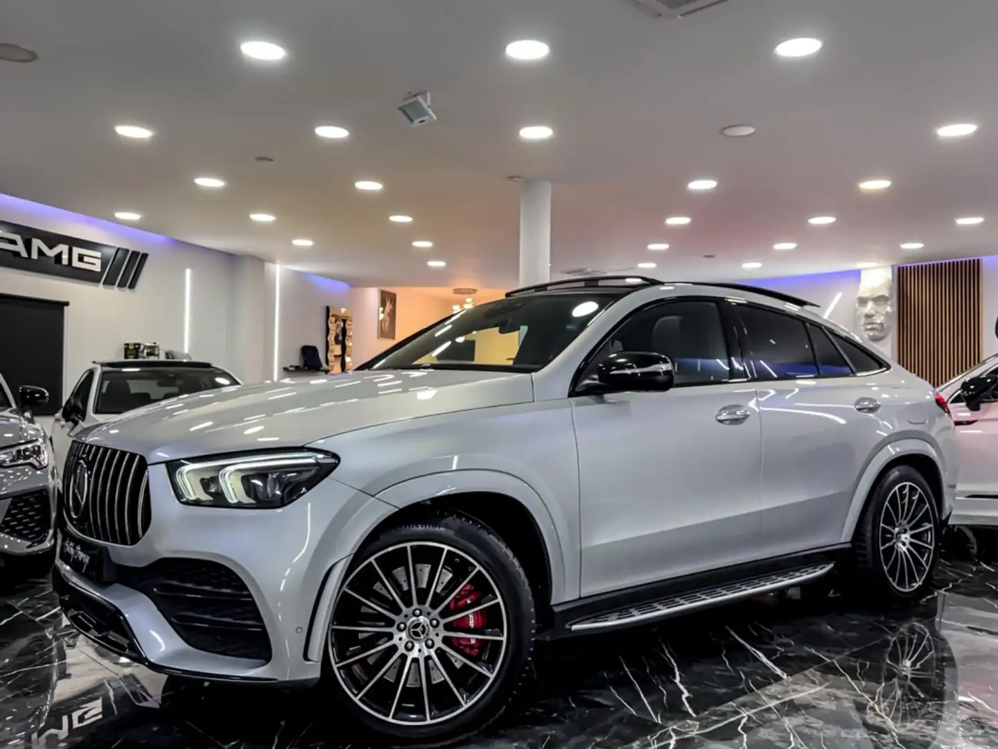 Mercedes-Benz GLE 350 Coupé 350de 4Matic Aut. Šedá - 1