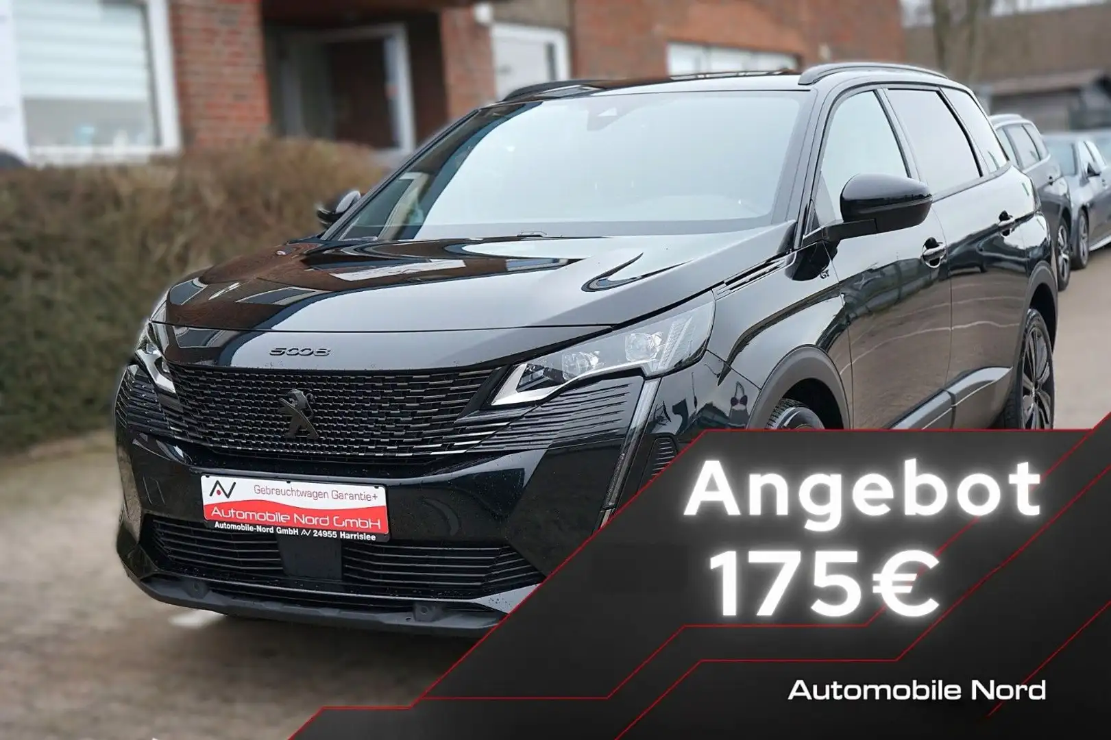 Peugeot 5008 GT Pack*Black*7 Sitzer*Finanzierung 2.49% Schwarz - 1