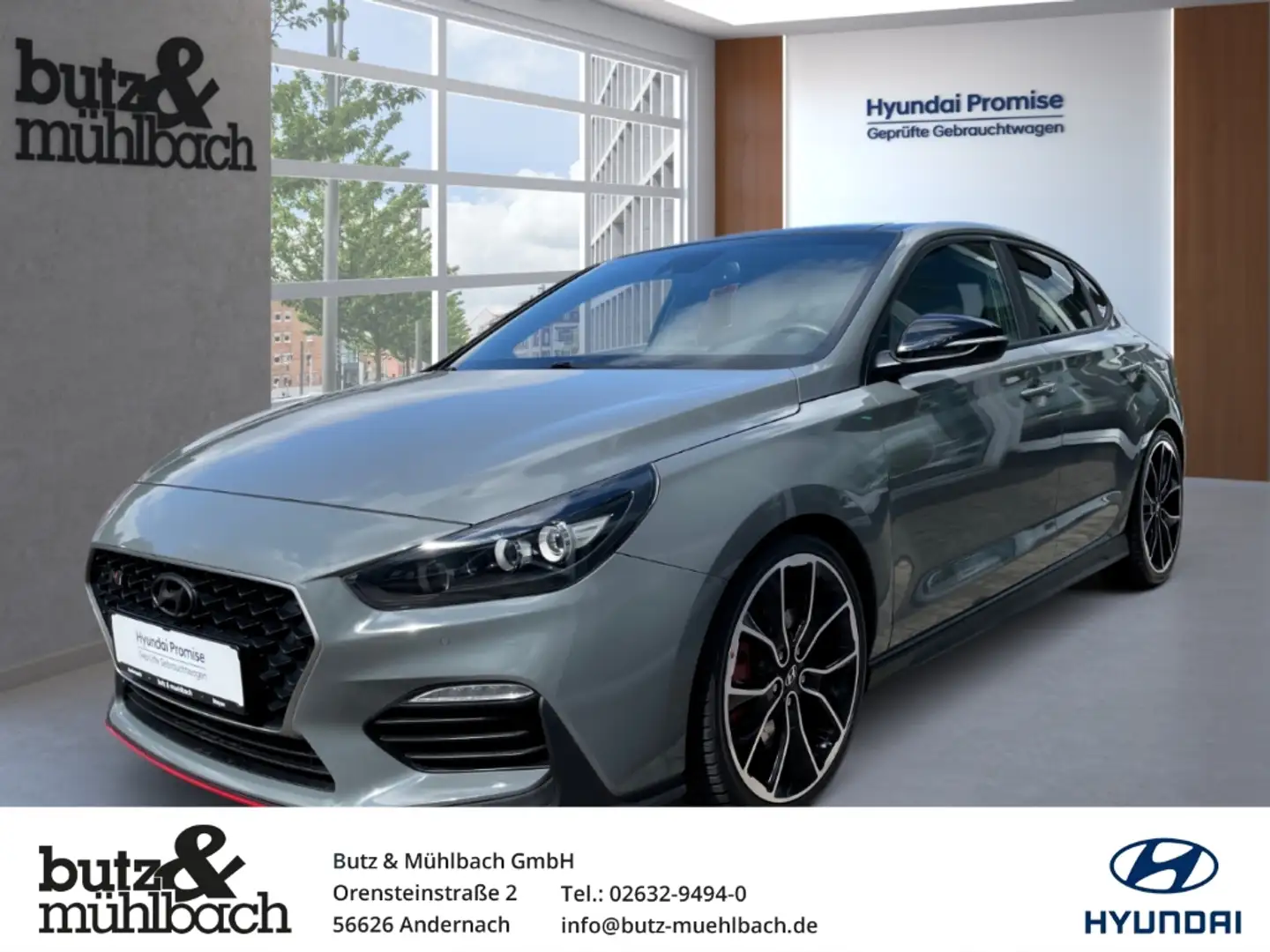 Hyundai i30 Fastback N Performance 2.0 T-GDI EU6d-T Grau - 1