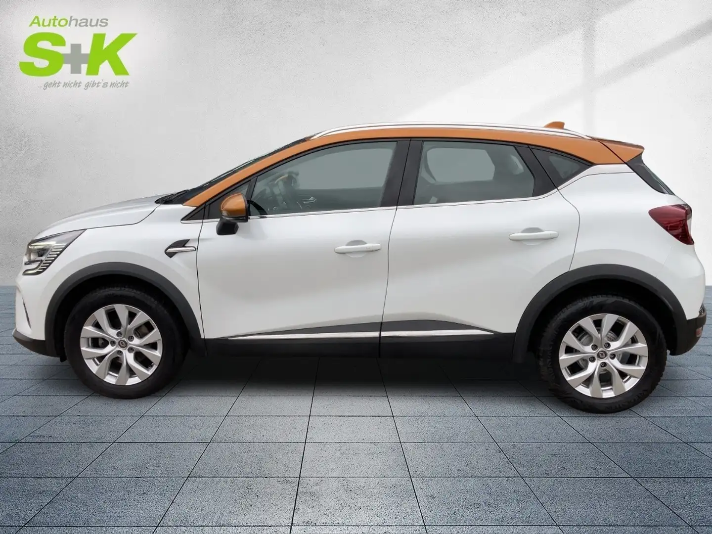 Renault Captur INTENS TCe 130 Automatik*GJR*SHZ*NAVI*KAMERA* Blanc - 2