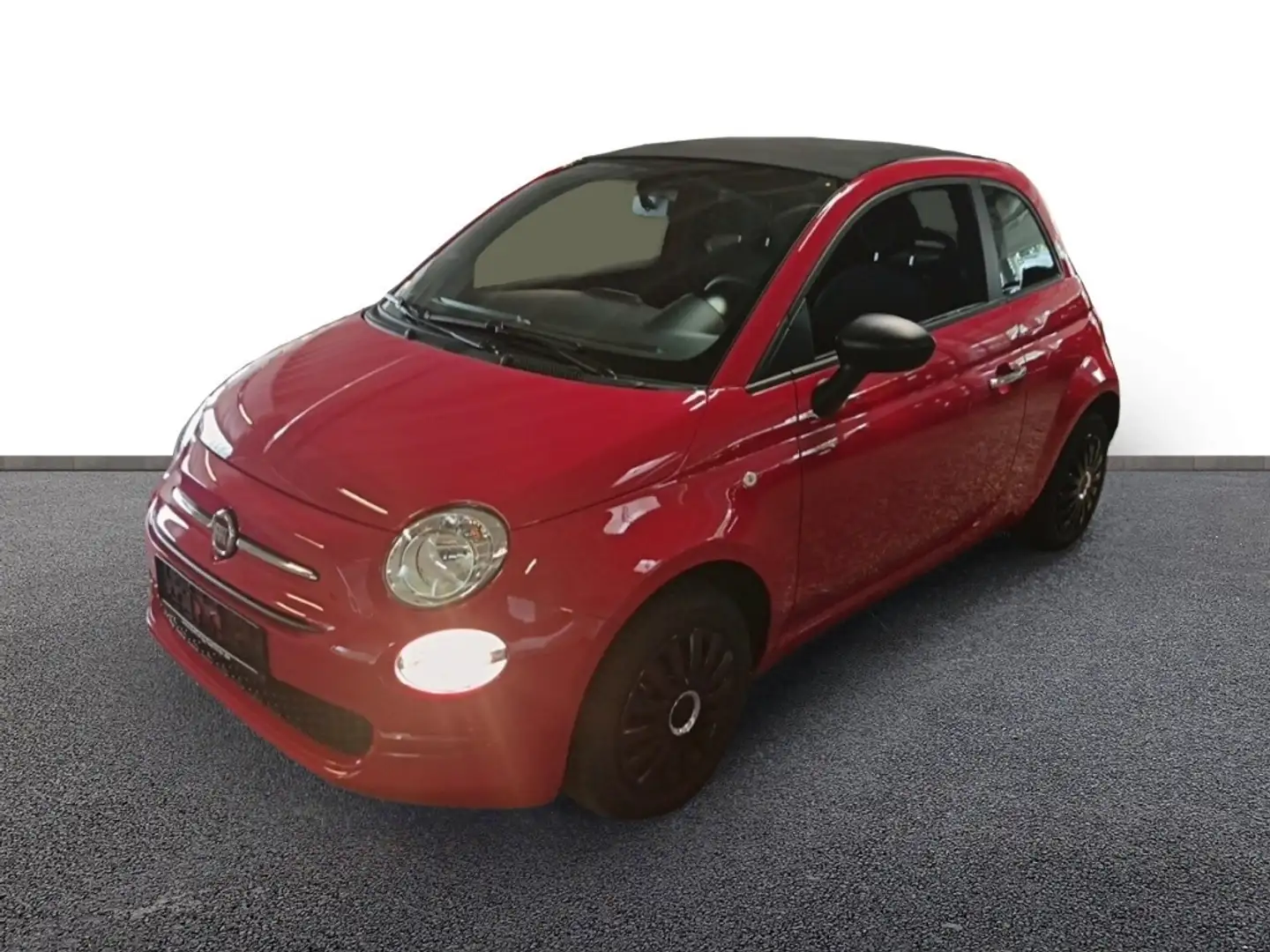 Fiat 500C El. Verdeck Faltdach DAB Tel.-Vorb. Berganfahrass. Rot - 2