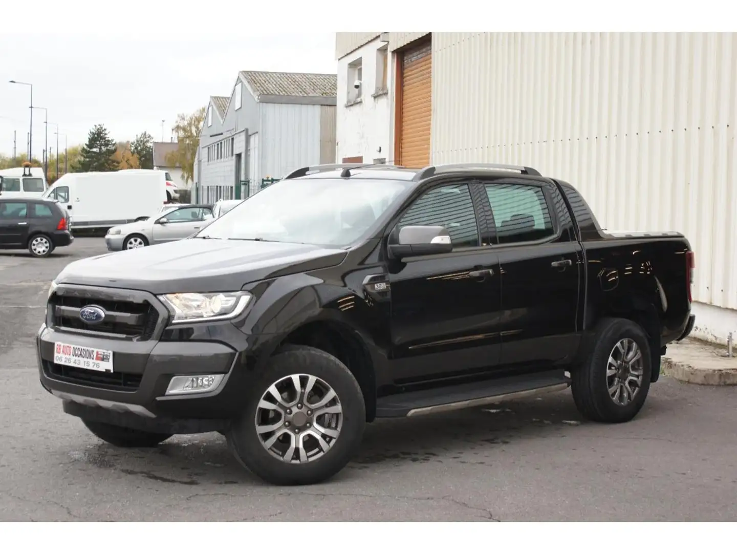 Ford Ranger Ranger 3.2 TDCi 200cv BVA DOUBLE CABINE Wildtrak PHASE 2 Noir - 2