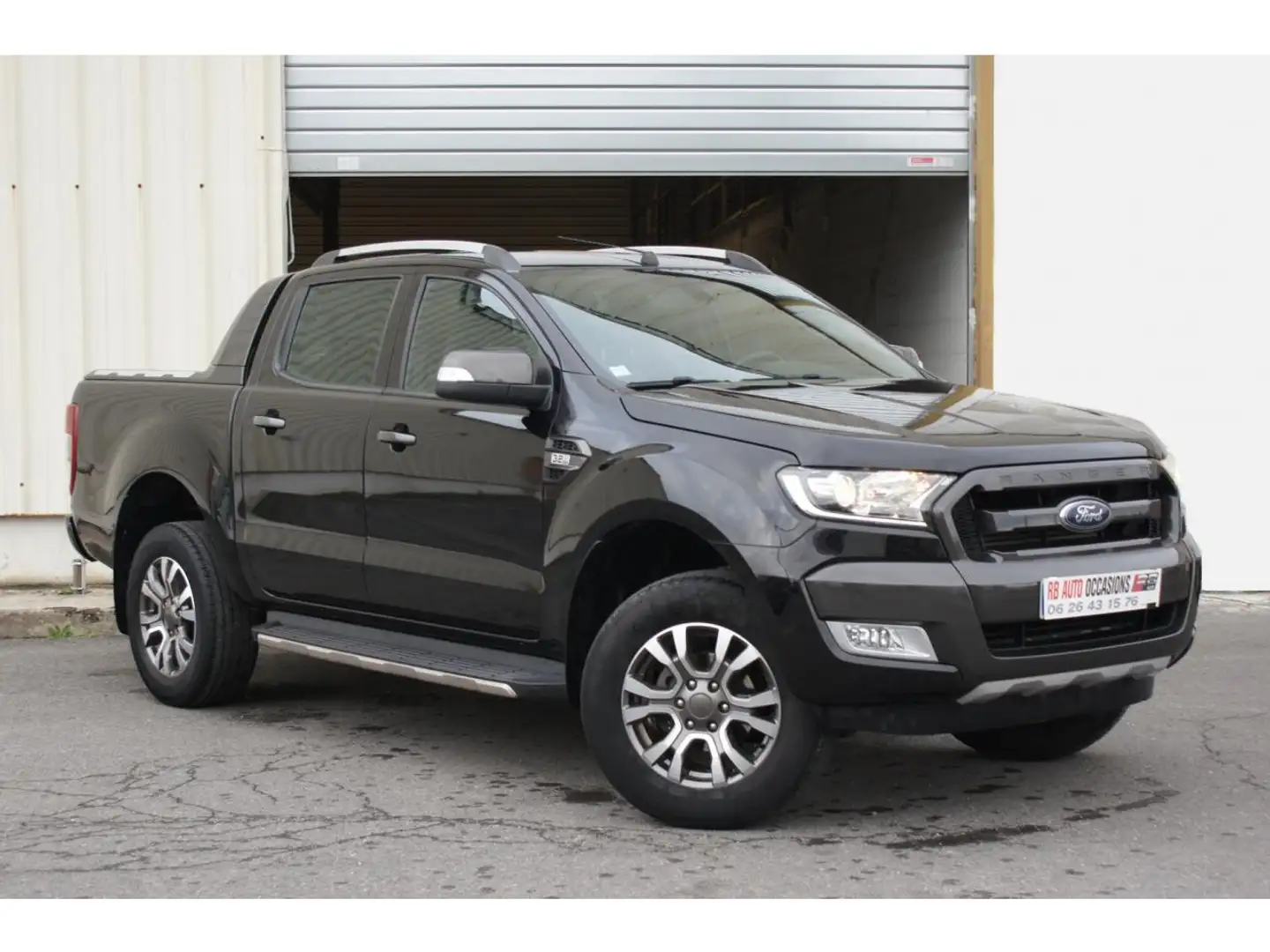 Ford Ranger Ranger 3.2 TDCi 200cv BVA DOUBLE CABINE Wildtrak PHASE 2 Noir - 1