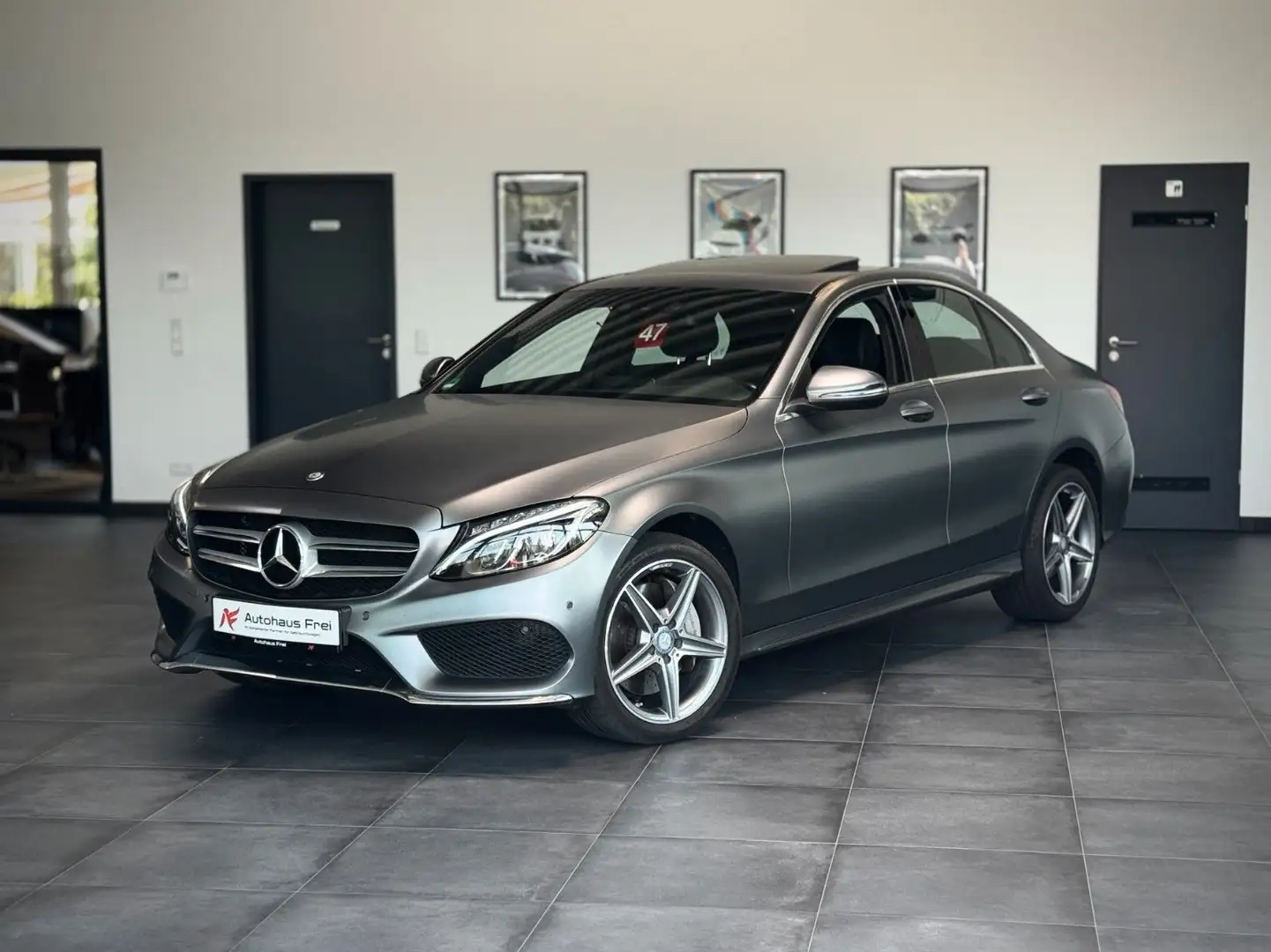 Mercedes-Benz C 400 4Matic V6 AMG*Magno-Lack*HUD* Gris - 2