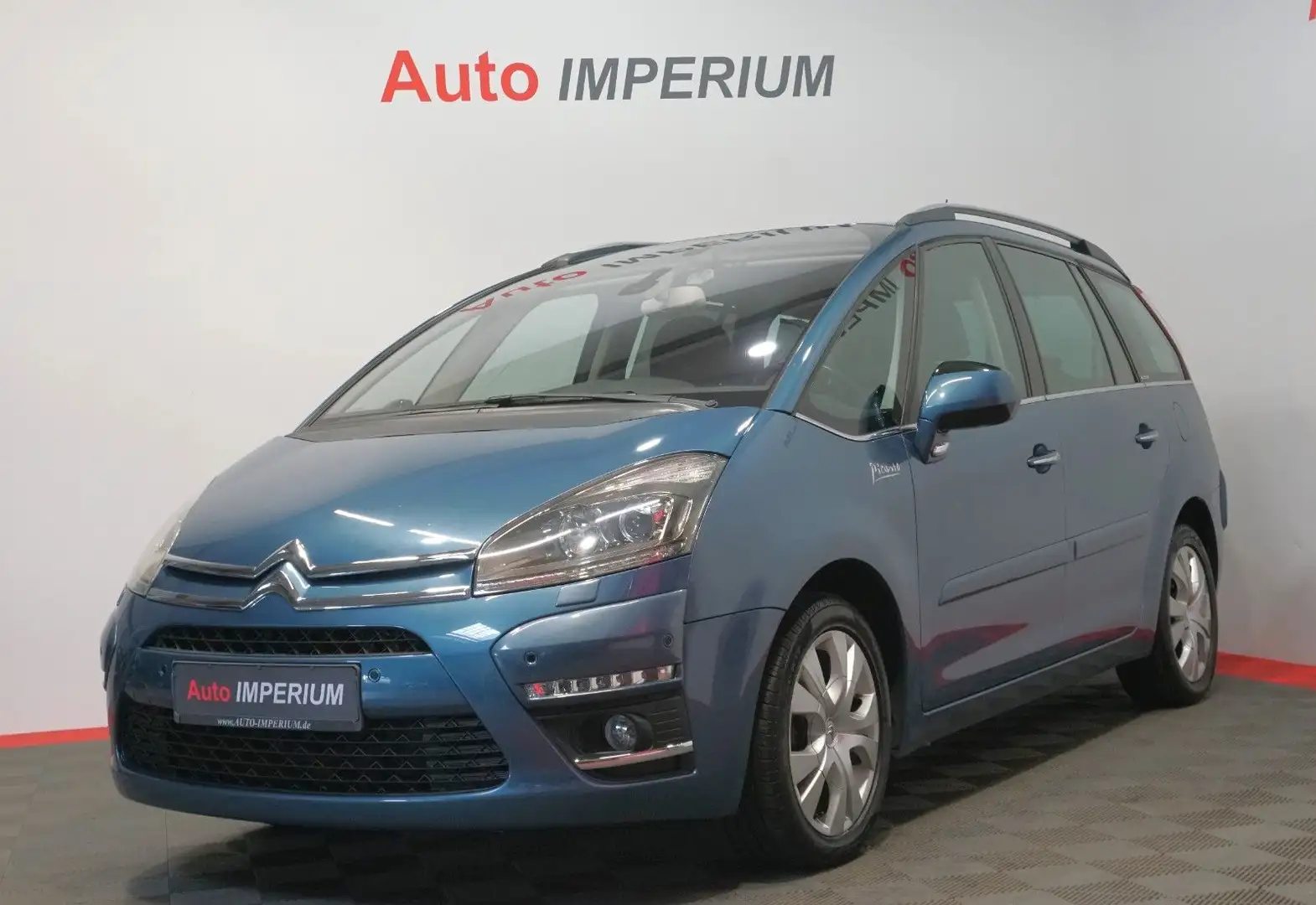 Citroen Grand C4 Picasso Exclusive*7 Sitzer*Tempomat Bleu - 1