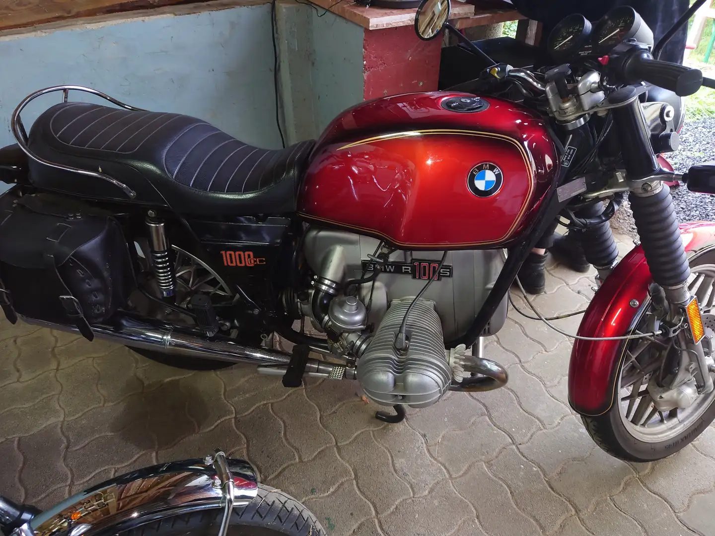 BMW R 100 S Red - 2