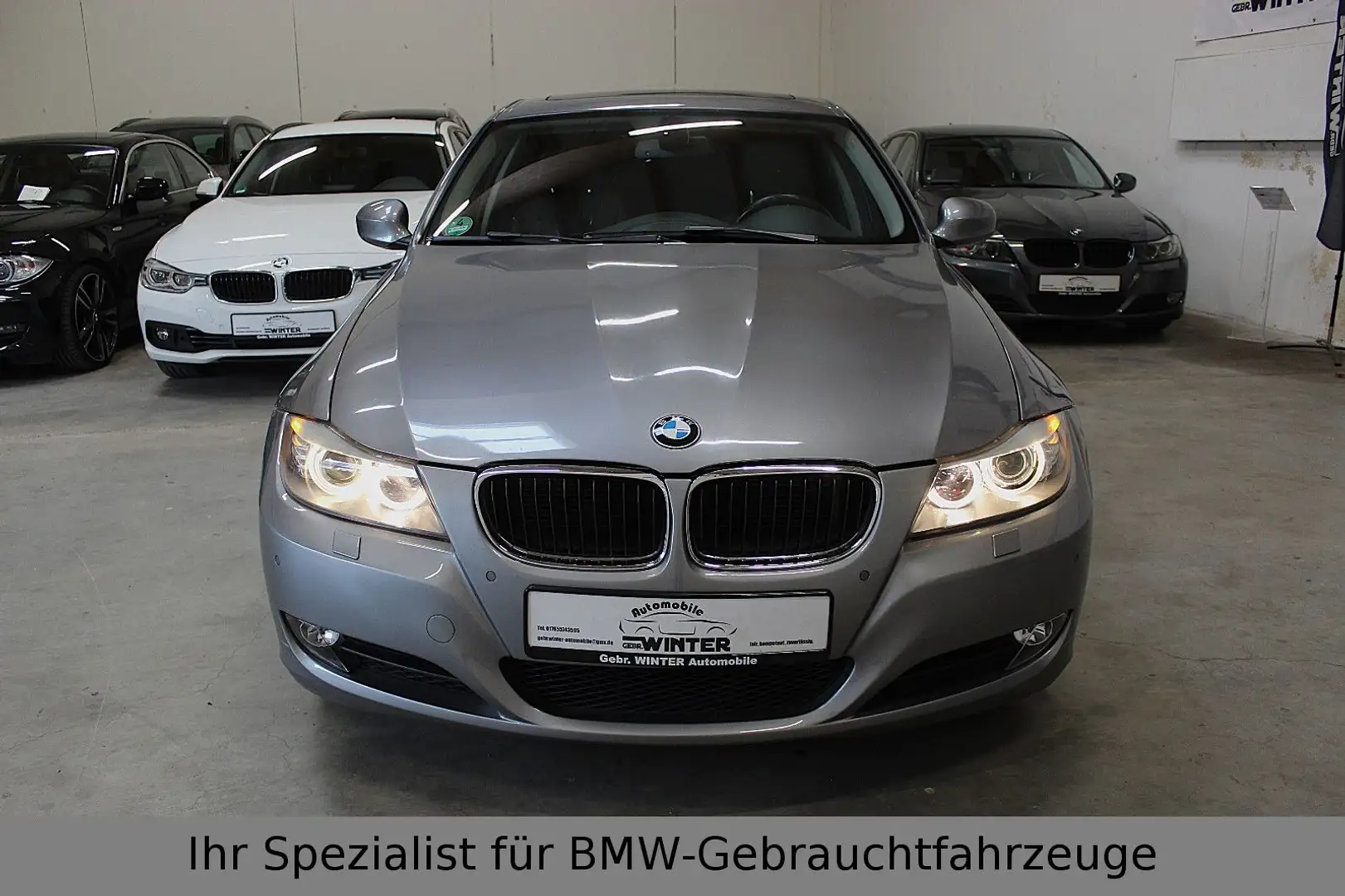 BMW 320 i*Leder*Navi*Steuerkette NEU*Automatik Grau - 2