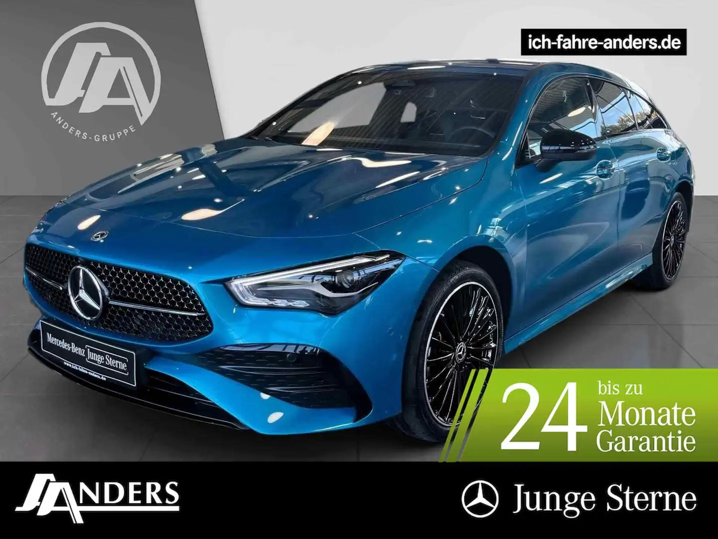 Mercedes-Benz CLA 250 e SB AMG PREMIUM+Night+MBUX+Burm+LED+Key Blu/Azzurro - 1