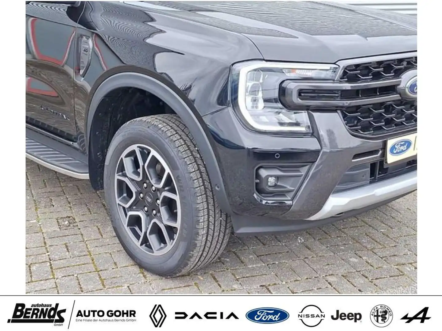 Ford Ranger 3,0 l EcoBlue Doppelkabine AUTOMATIK Wildtrak Чорний - 2