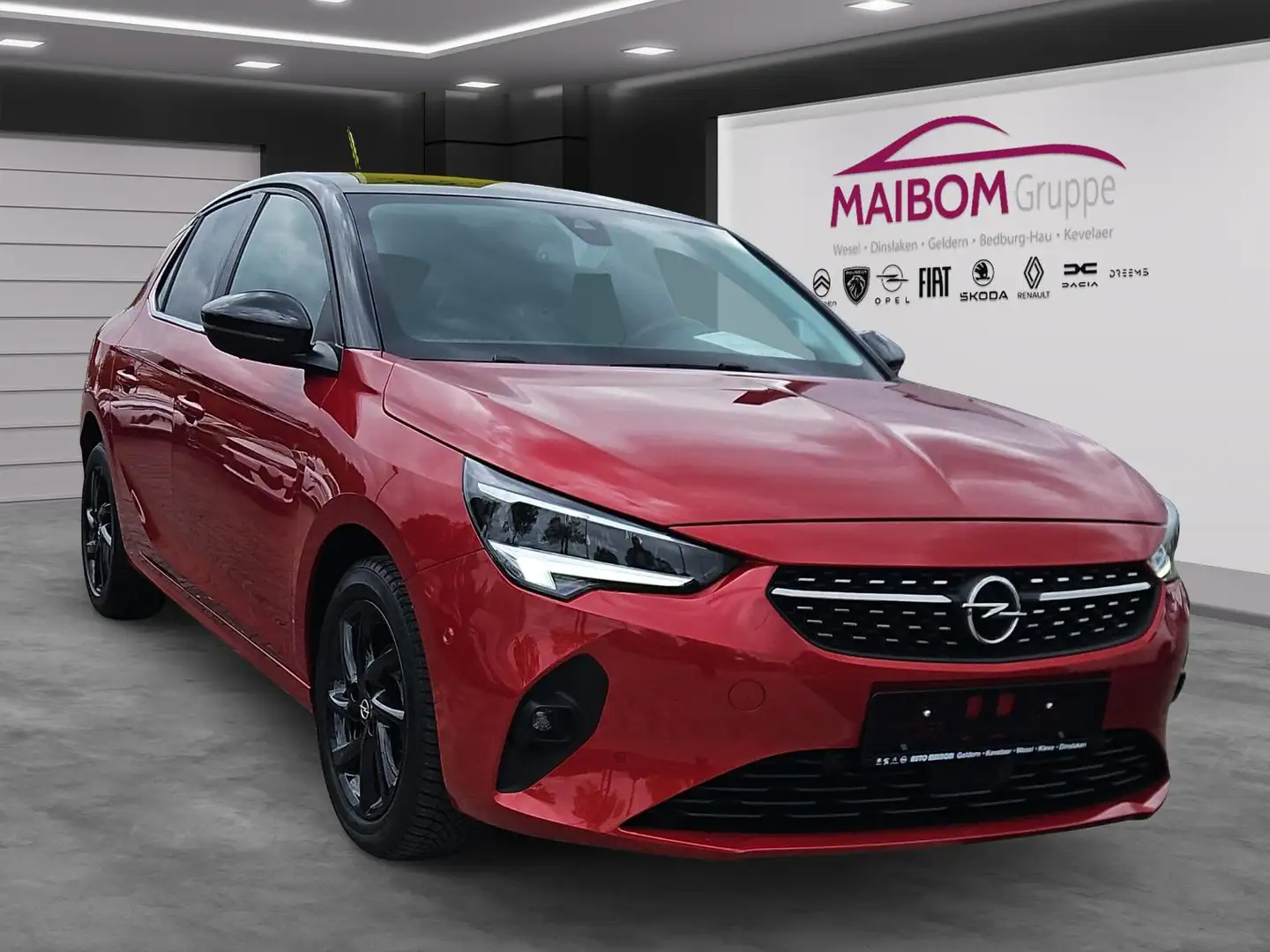 Opel Corsa-e Corsa F Elegance //APPLE//ANDROID//SHZG Rot - 2