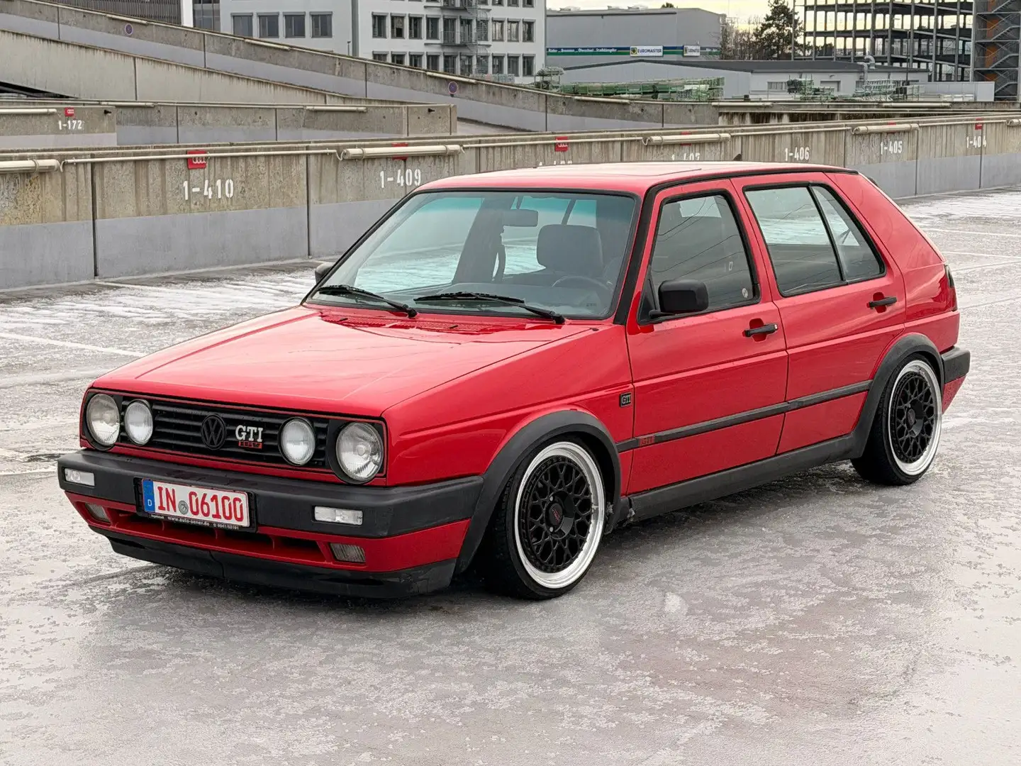 Volkswagen Golf 1.8 GTI 16V Schiebedach H Kennzeichen Gepfl Rot - 2