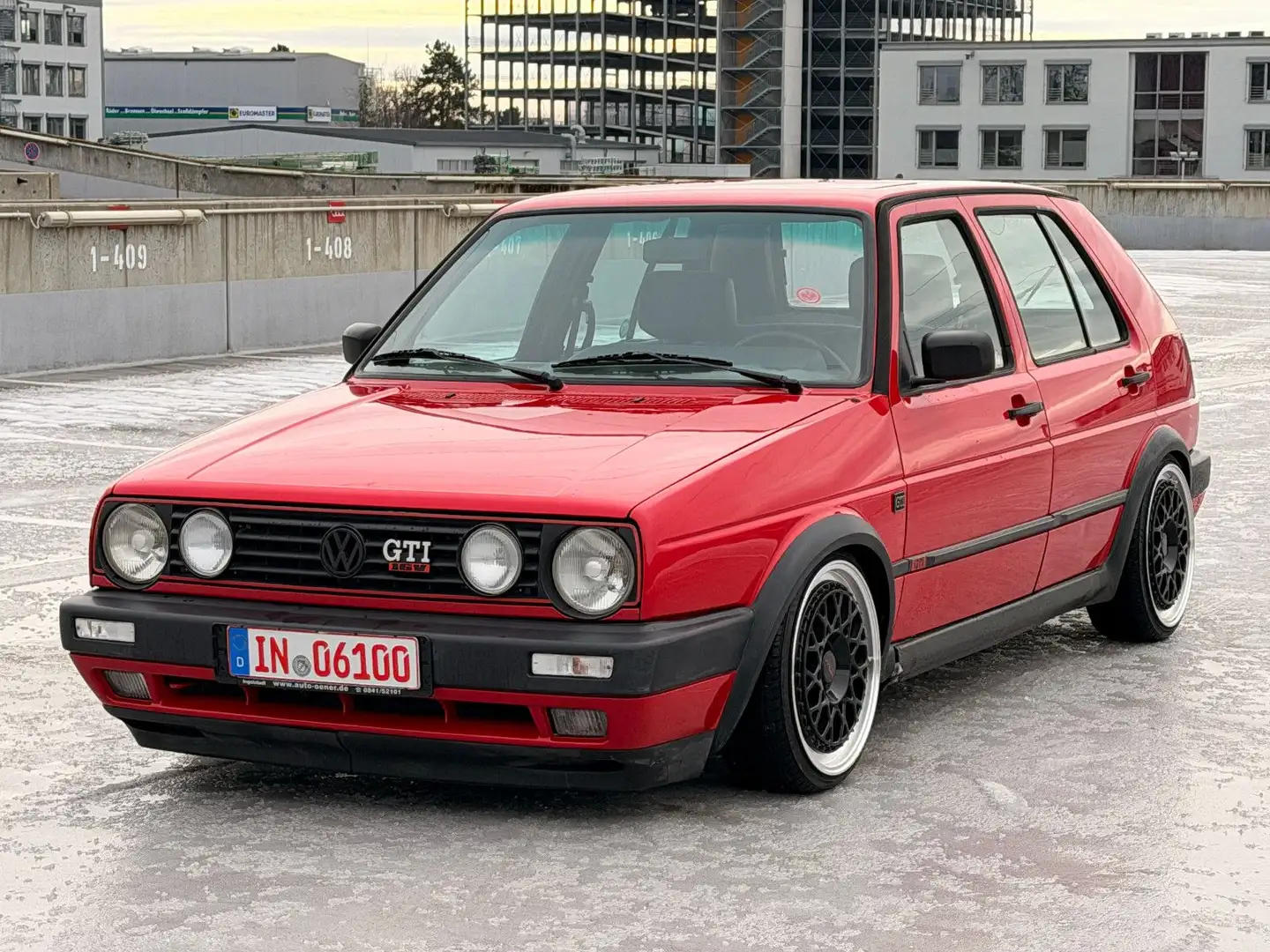 Volkswagen Golf 1.8 GTI 16V Schiebedach H Kennzeichen Gepfl Rot - 1