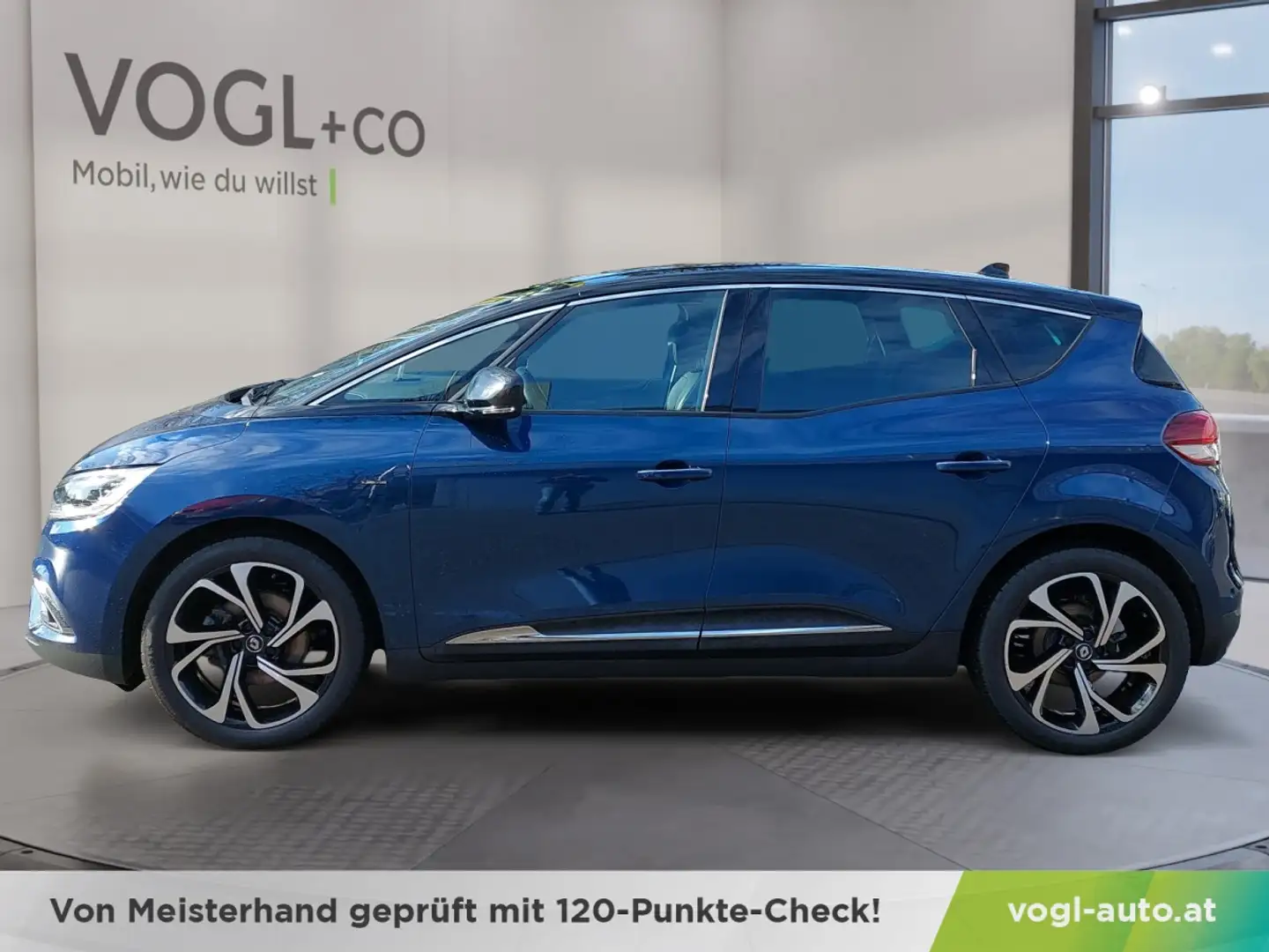 Renault Scenic TCe 140 PF Black Edition Blau - 2