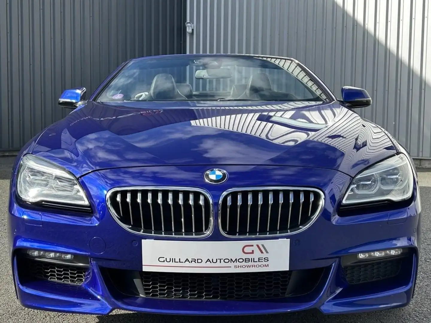 BMW 640 640 i M-SPORT 320ch (F12) BVA8 Bleu - 2