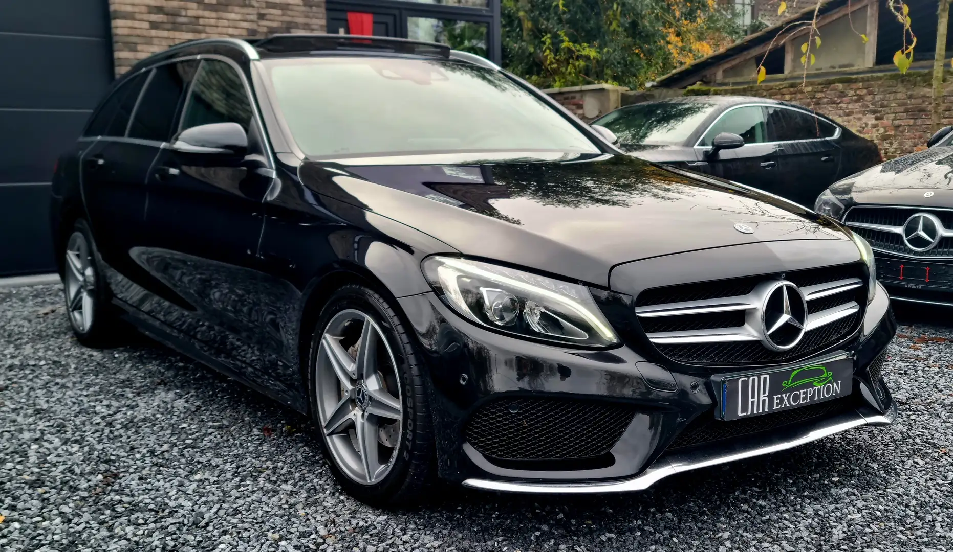 Mercedes-Benz C 180 C 180 d Business Solution AMG Zwart - 1