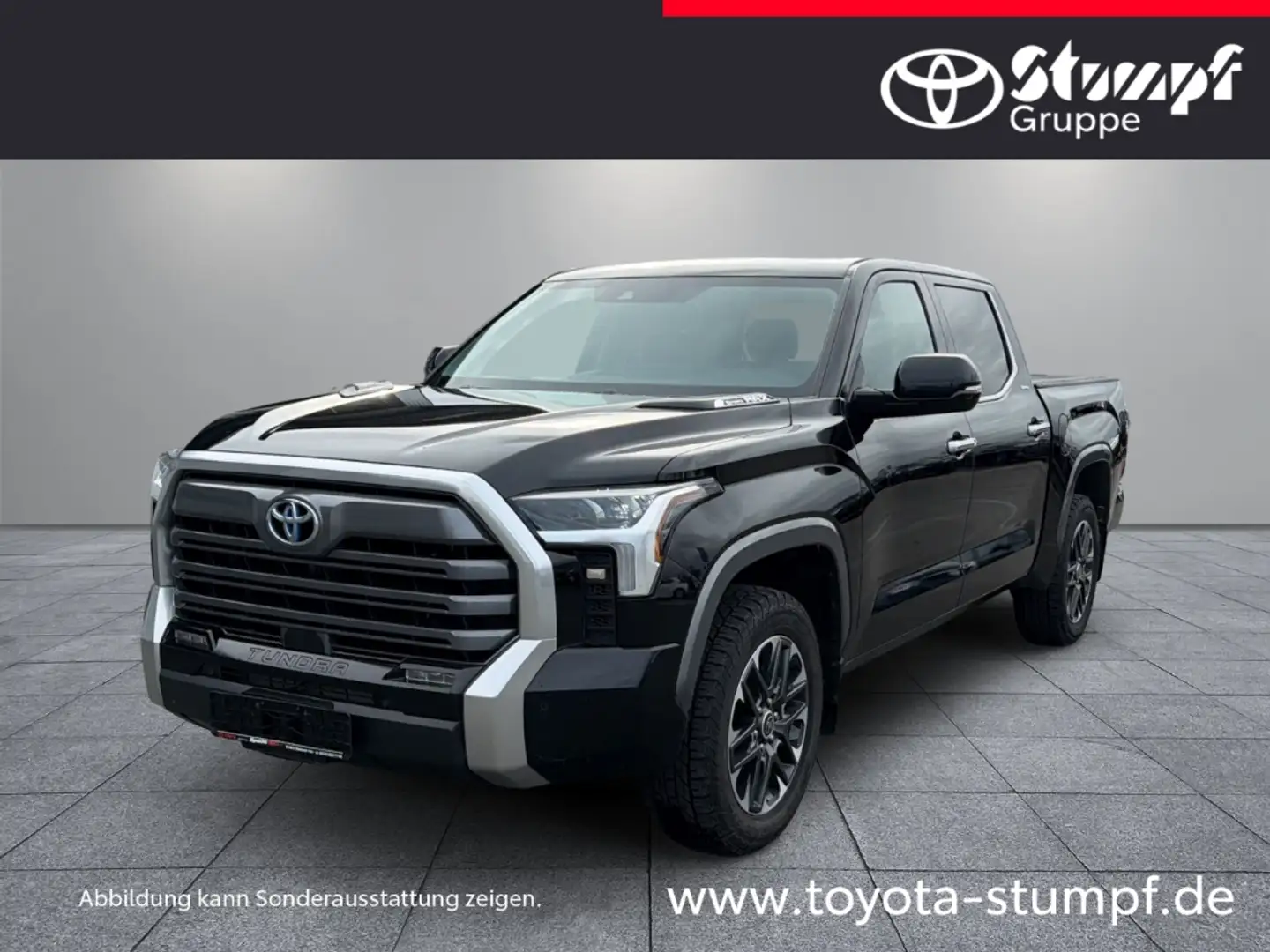 Toyota Tundra 3.4 iForceMax V6 Hybrid Crew Max Limited AHK El. P Schwarz - 1