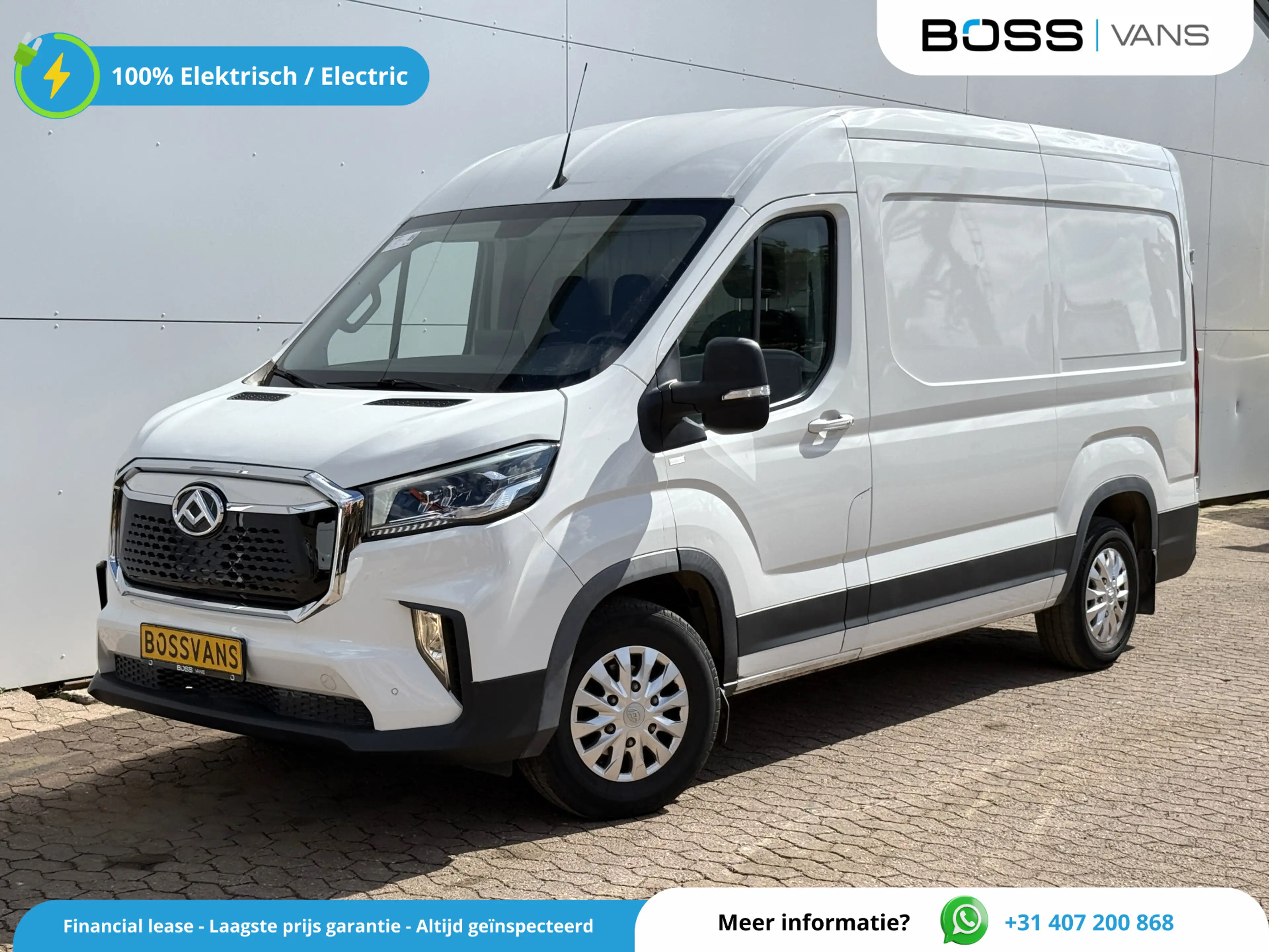 Maxus eDeliver 9 L2H2 72kWh 280km WLTP Snelladen LED Carplay Cruise