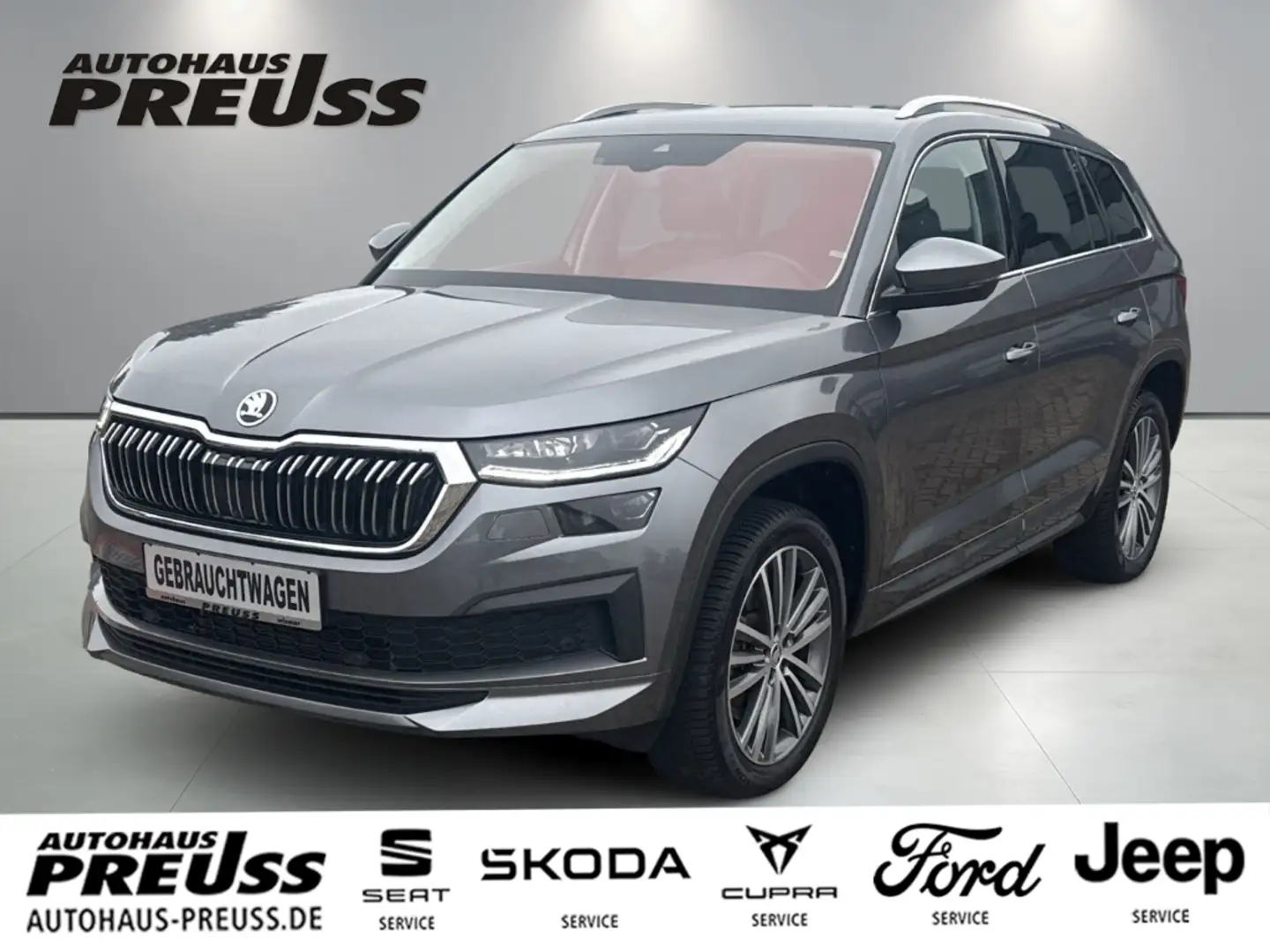 Skoda Kodiaq L&K 2.0 TDI 147 kW DSG 4x4 Grau - 1