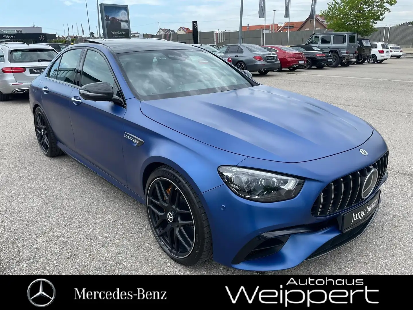 Mercedes-Benz E 63 AMG Mercedes-AMG E 63 S 4M KERAMIKBREMSE NP:183.700 Blau - 2